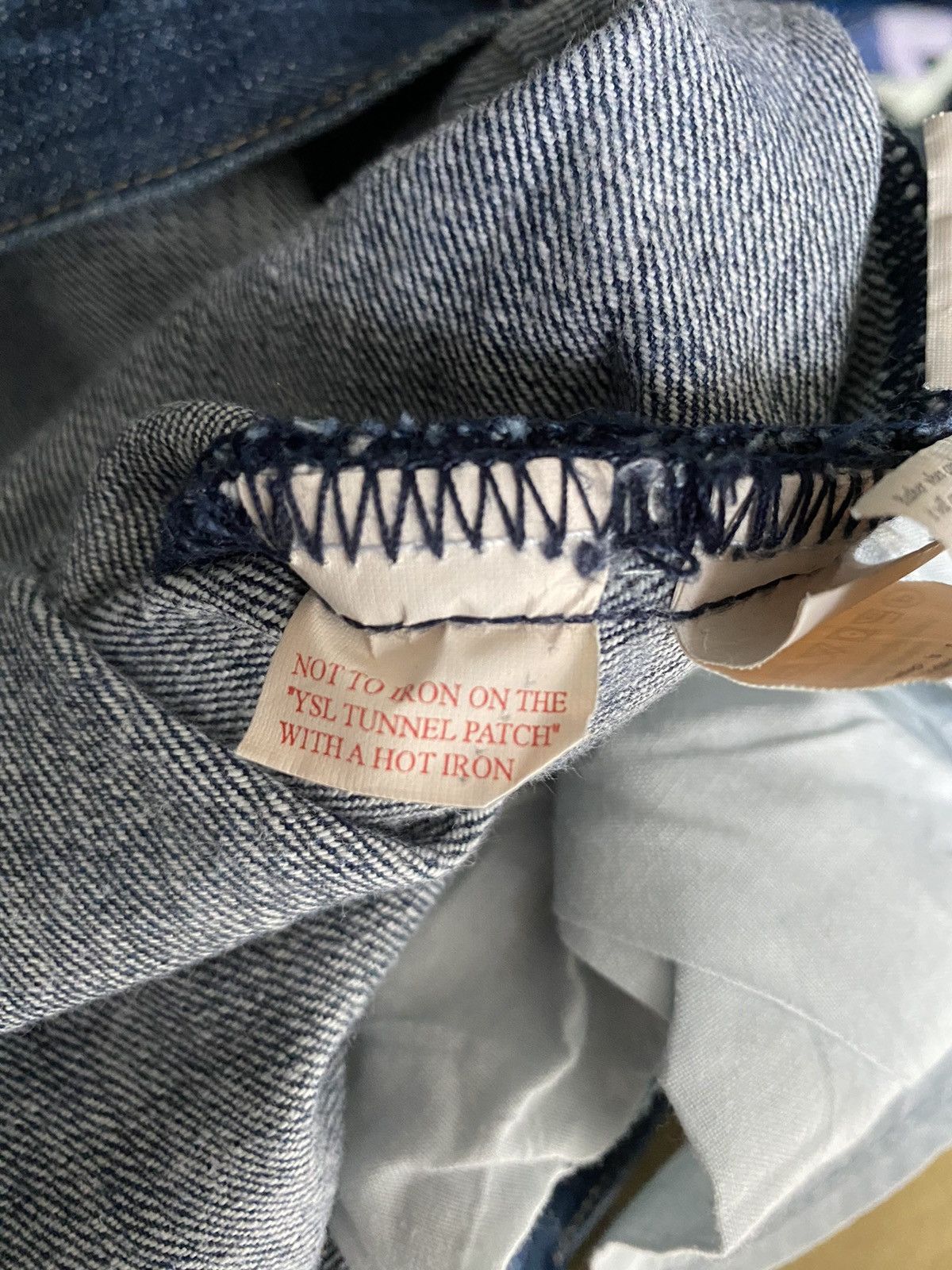 Yves Saint Laurent 36x30 YSL Jeans Denim Pants Size US 36 / EU 52 - 13 Thumbnail