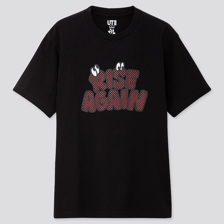 Uniqlo uniqlo verdy rise again black tee shirt Size US M / EU 48-50 / 2 - 1 Thumbnail