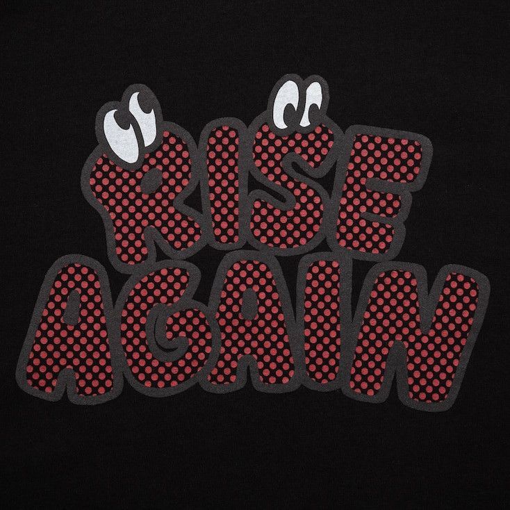 Uniqlo uniqlo verdy rise again black tee shirt Size US M / EU 48-50 / 2 - 2 Thumbnail