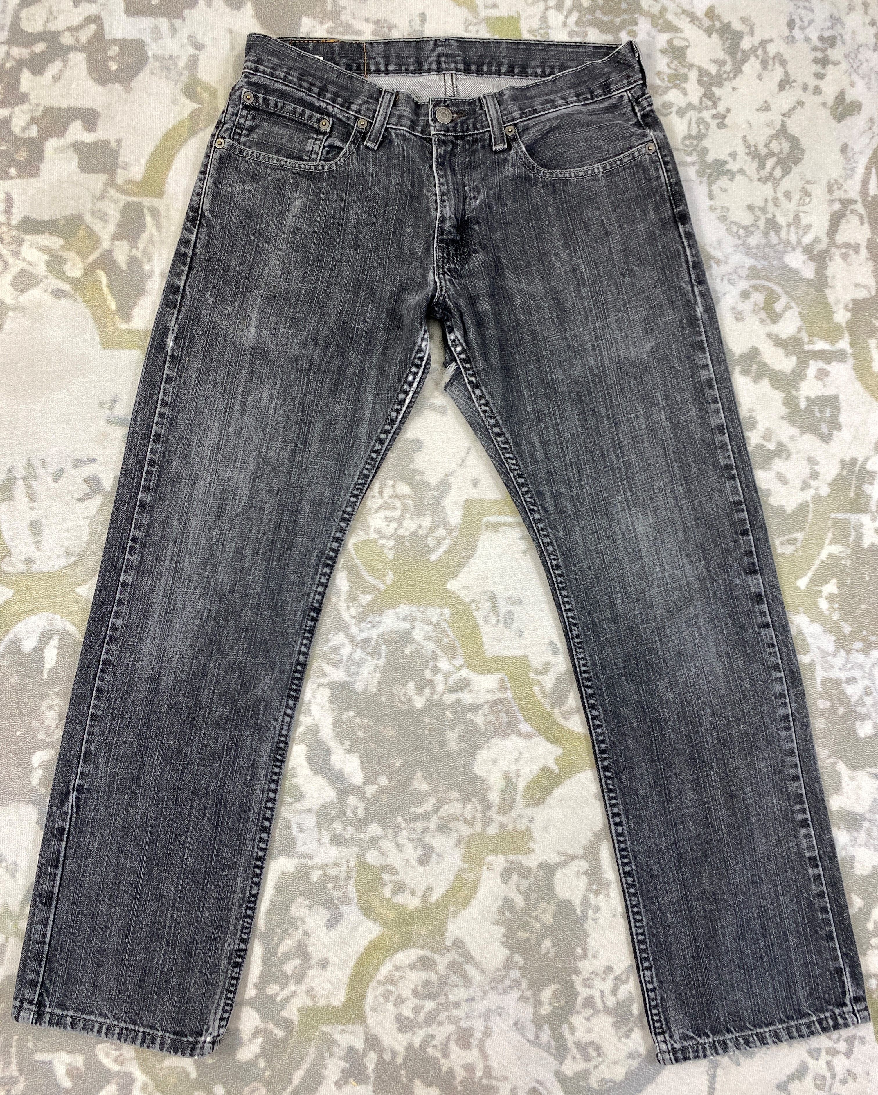 image of Distressed Denim x Levis Black Vintage Levi's 514 Jeans 31X30 Denim -Jn2086, Men's