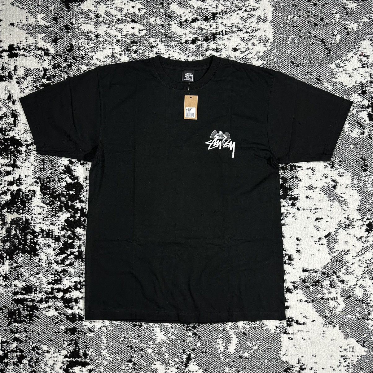 Stussy RARE STUSSY ANGEL 8BALL TEE IN BLACK - LARGE Size US L / EU 52-54 / 3 - 2 Thumbnail