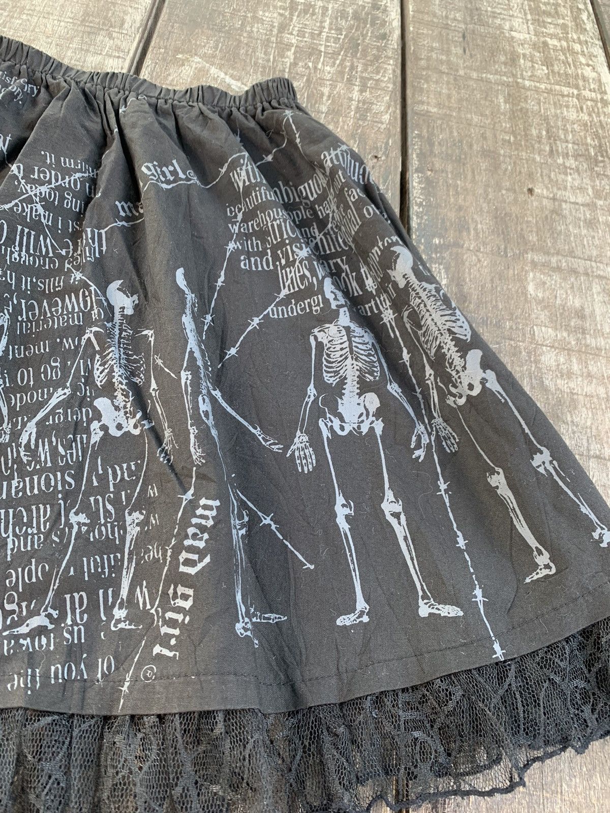 Japanese Brand Mad girl mini skirt design mad punk very rare Size 28" / US 6 / IT 42 - 4 Thumbnail