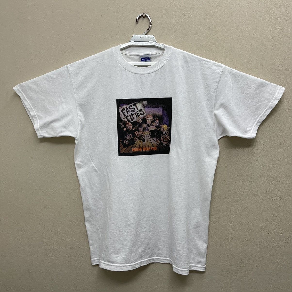 Band Tees Vintage 90s Fast Times Band Where Were You Album Size US XL / EU 56 / 4 - 1 Thumbnail