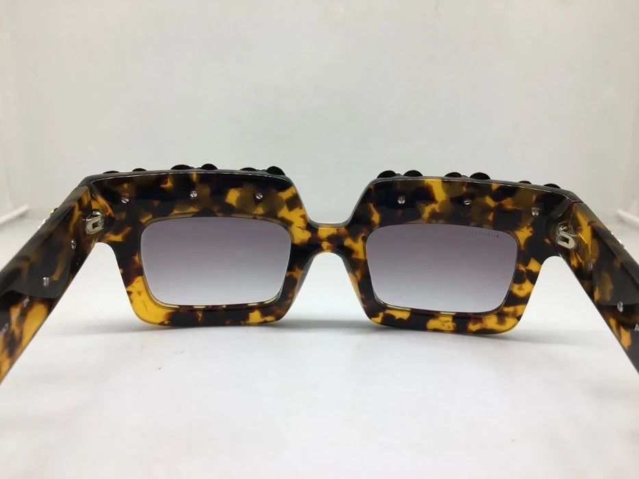 Prada PRADA SPR 25P POEME SUNGLASSES Tokyo tortoise w/ Flowers Size ONE SIZE - 7 Thumbnail