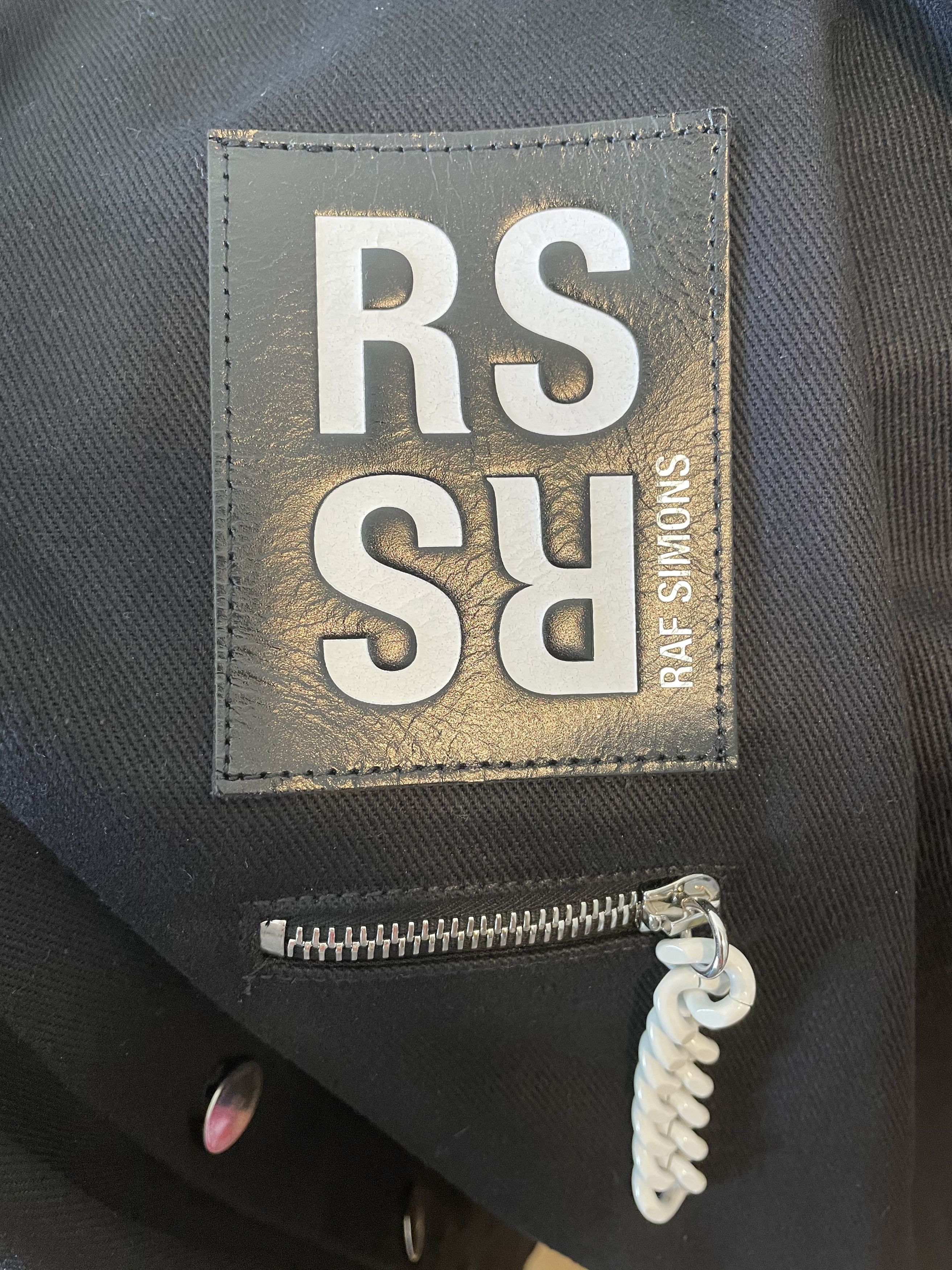 Raf Simons Oversized Denim Shirt in Black Size US L / EU 52-54 / 3 - 5 Thumbnail