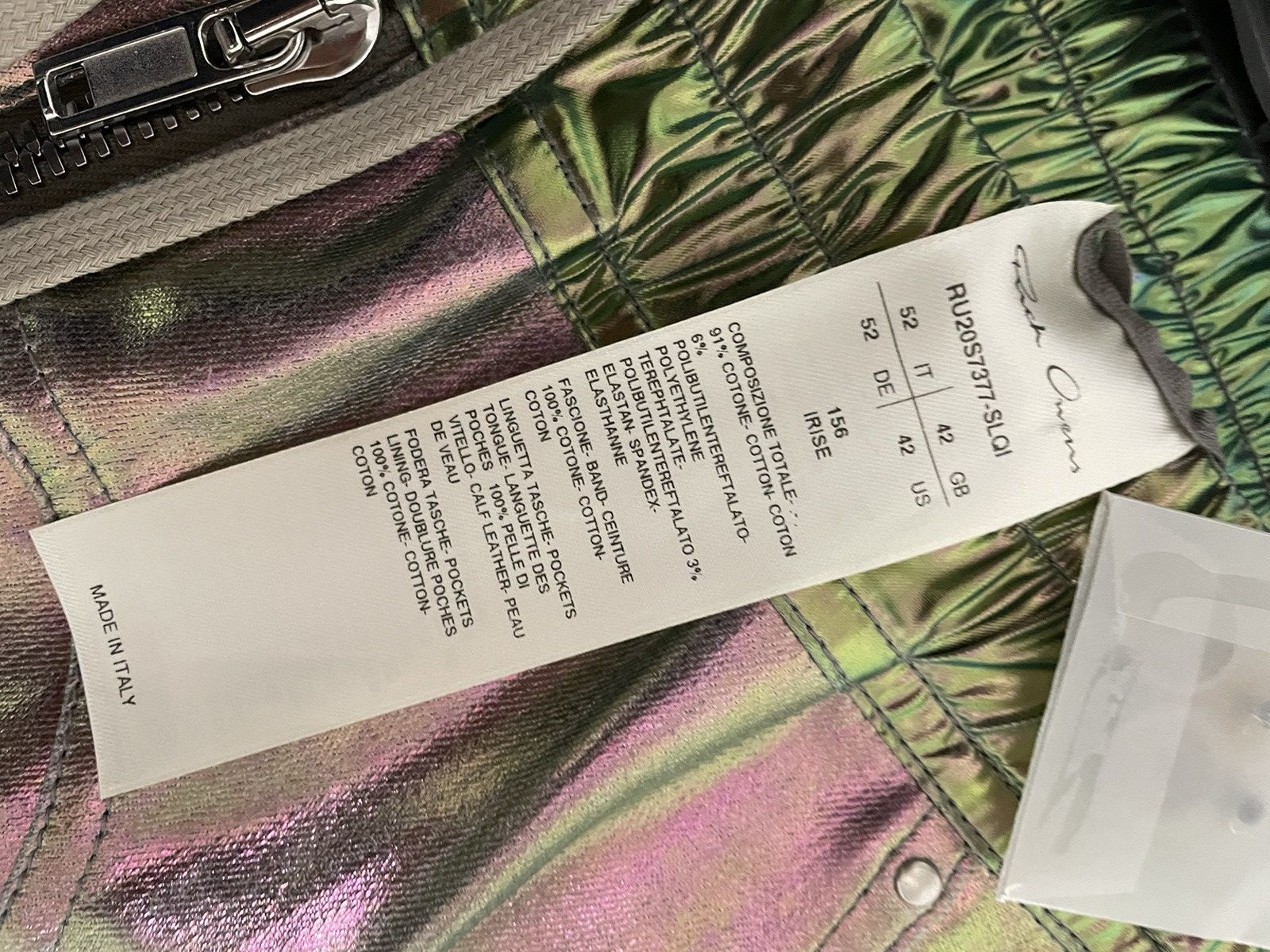 Rick Owens SS20 TECUATL Bauhaus Cargo Size US 36 / EU 52 - 7 Thumbnail