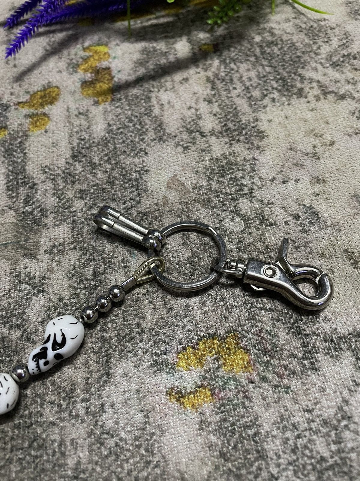 Vintage ⚡️STEALS⚡️Vintage Skull Wallet Chain Number Nine inspired Size ONE SIZE - 4 Thumbnail
