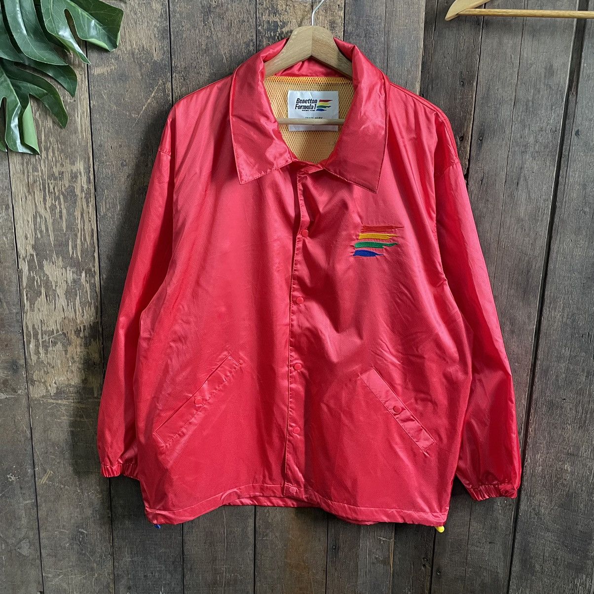 Vintage Benetton Formula 1 Coach Jacket