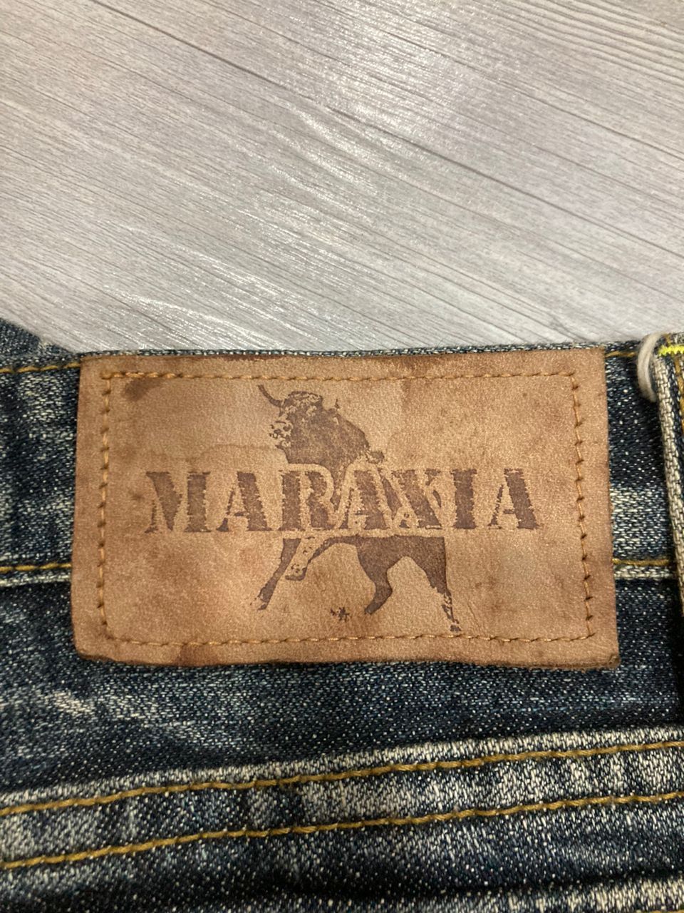 Hysteric Glamour RARE Japanese MARAXIA Distress Denim Size US 27 - 3 Thumbnail