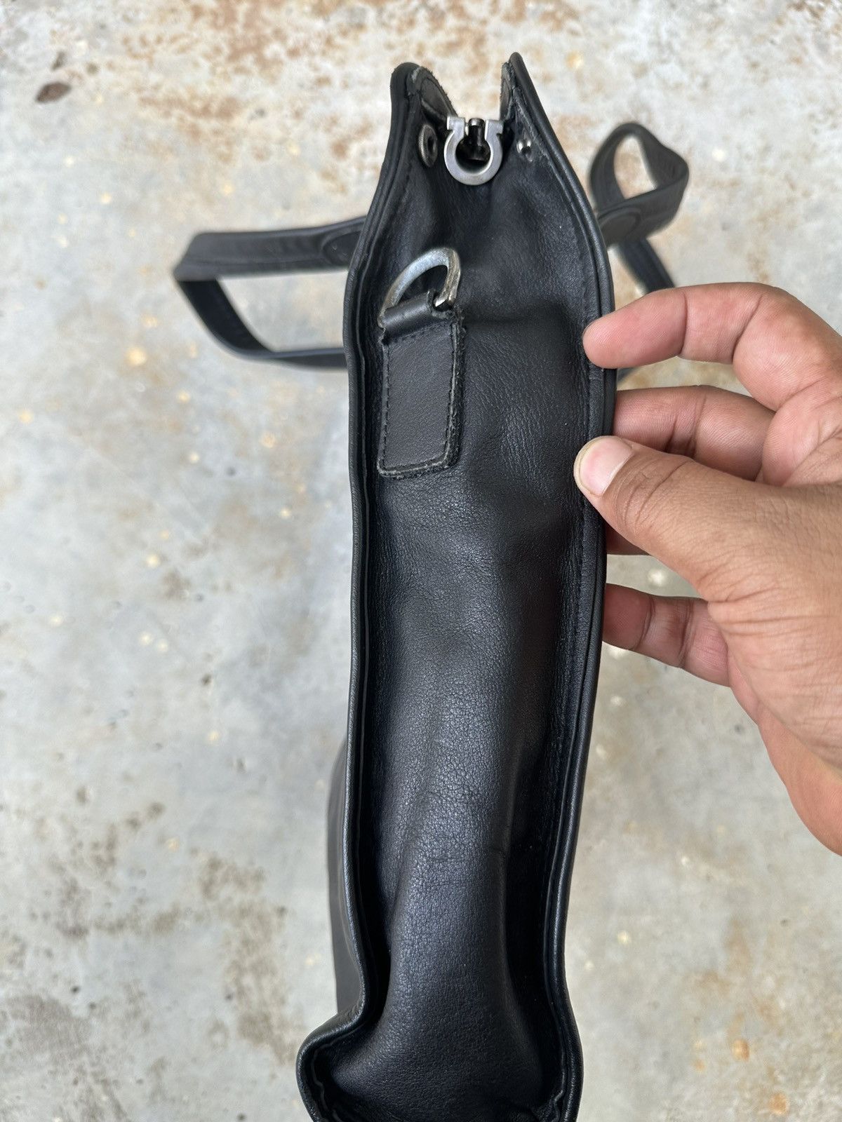 Salvatore Ferragamo VTG Salvatore Ferragamo Messenger+Sling Bag Size ONE SIZE - 8 Thumbnail