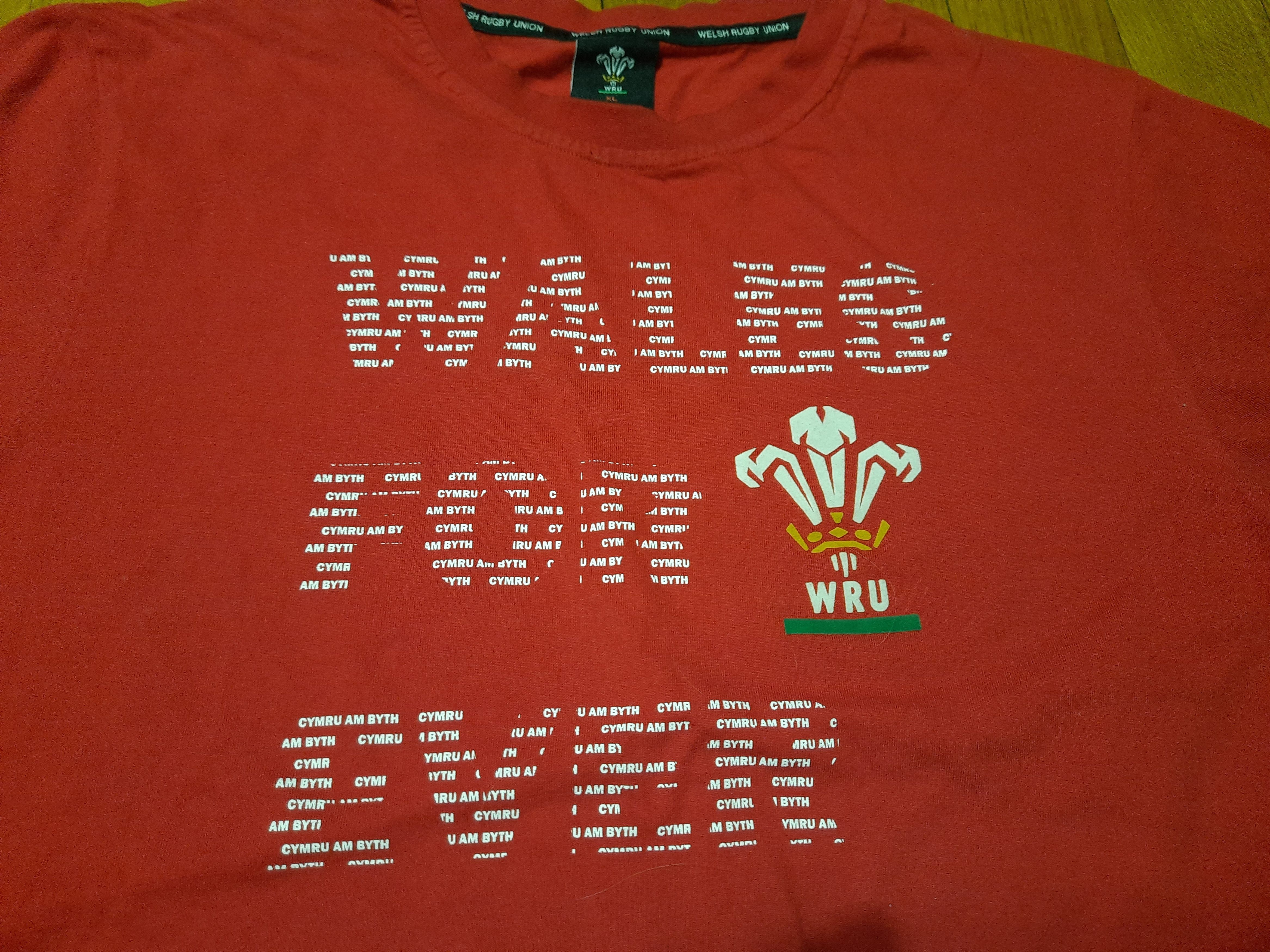 Other Rugby T-shirt Wales Welsh Size US XL / EU 56 / 4 - 6 Thumbnail