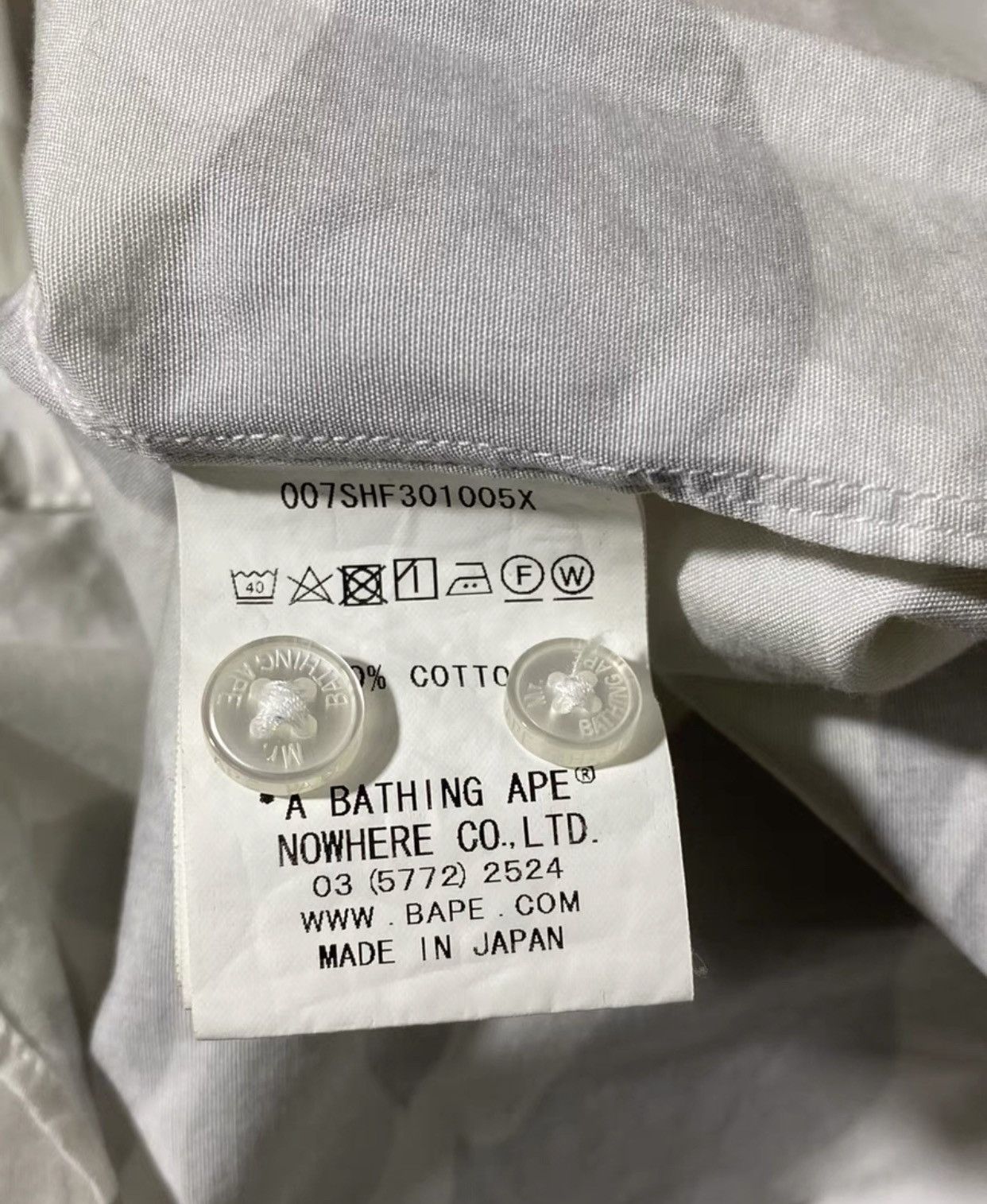 MR BATHING APE 1ST CAMO BD SHIRT