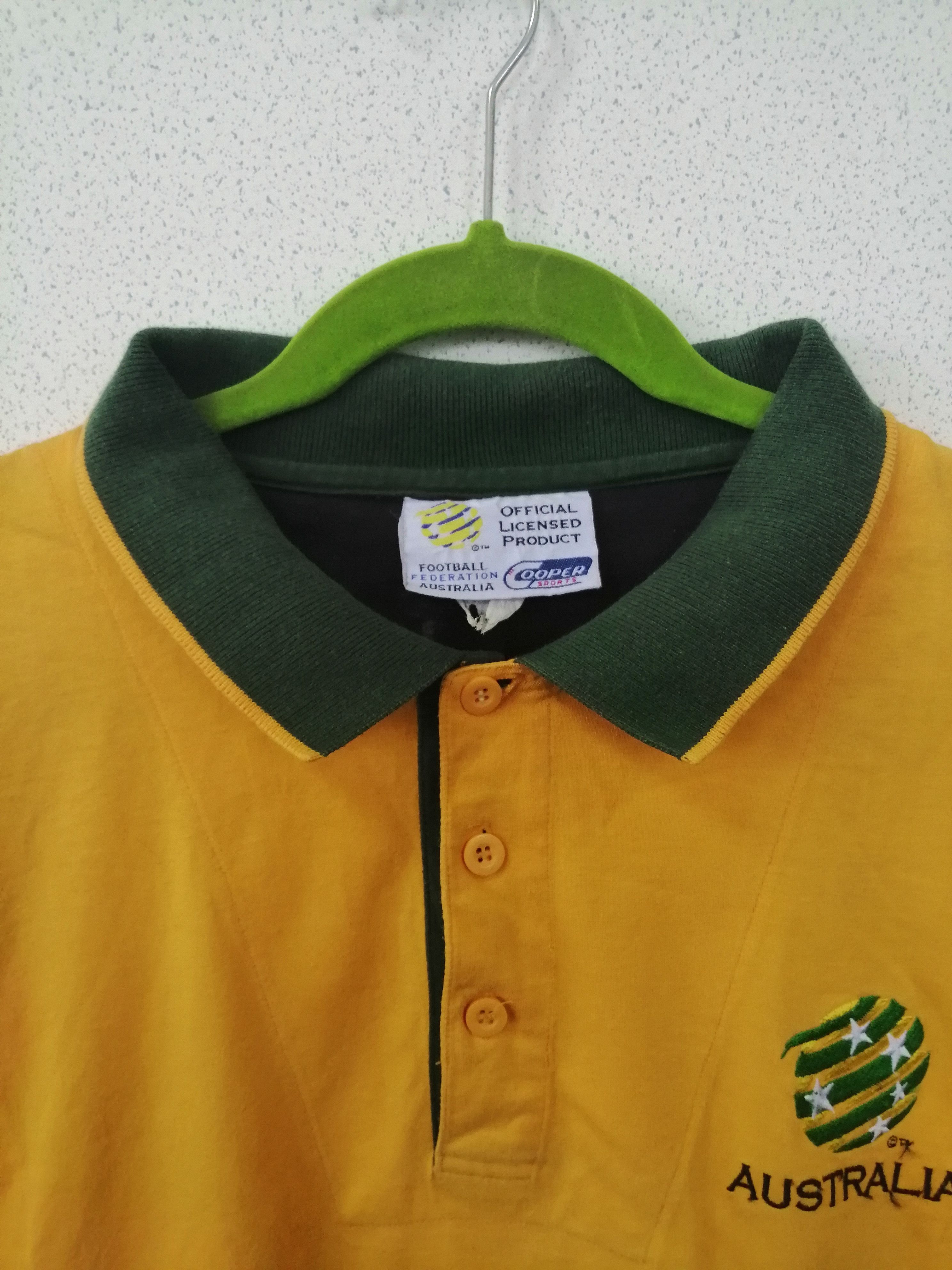 Vintage Copper Sports Australia Football Long Sleeve Shirt Size US L / EU 52-54 / 3 - 12 Thumbnail