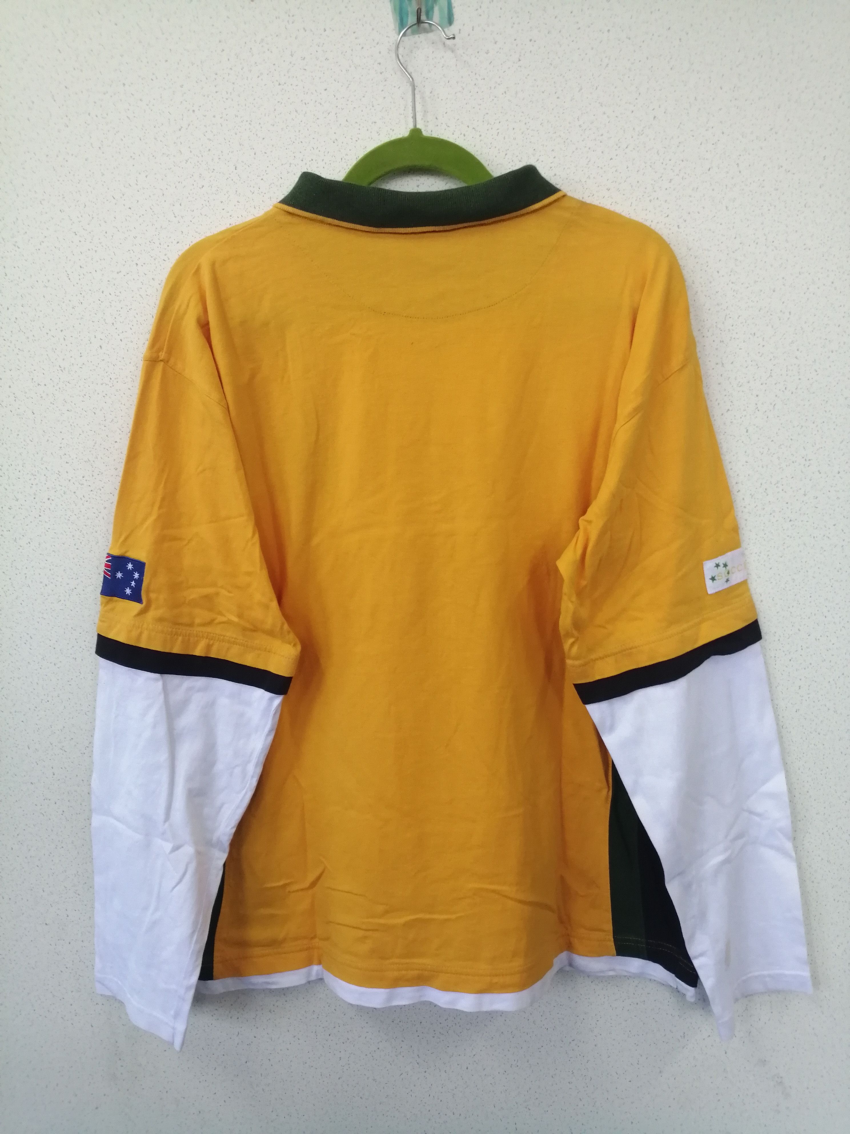 Vintage Copper Sports Australia Football Long Sleeve Shirt Size US L / EU 52-54 / 3 - 6 Thumbnail