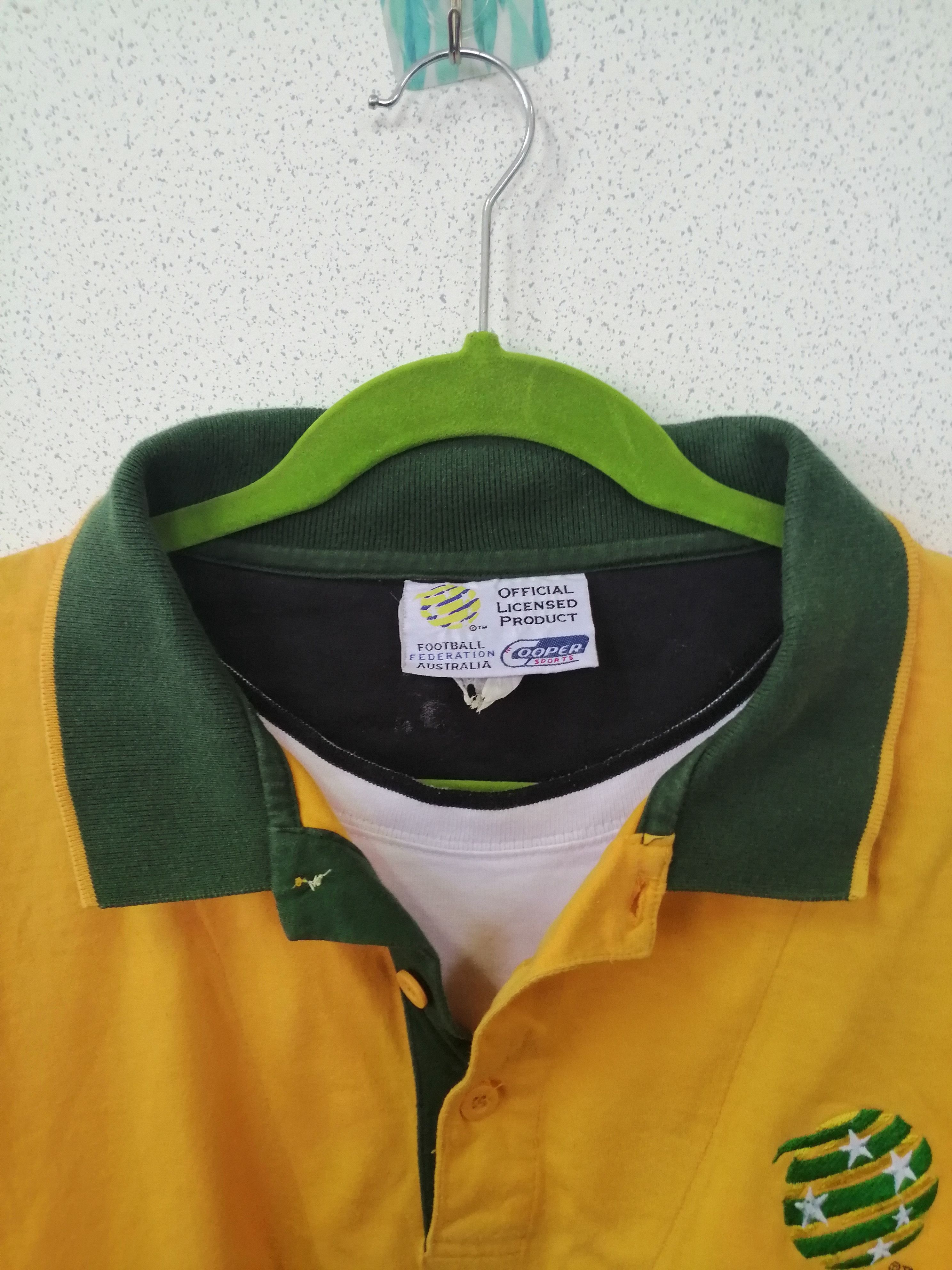 Vintage Copper Sports Australia Football Long Sleeve Shirt Size US L / EU 52-54 / 3 - 13 Thumbnail