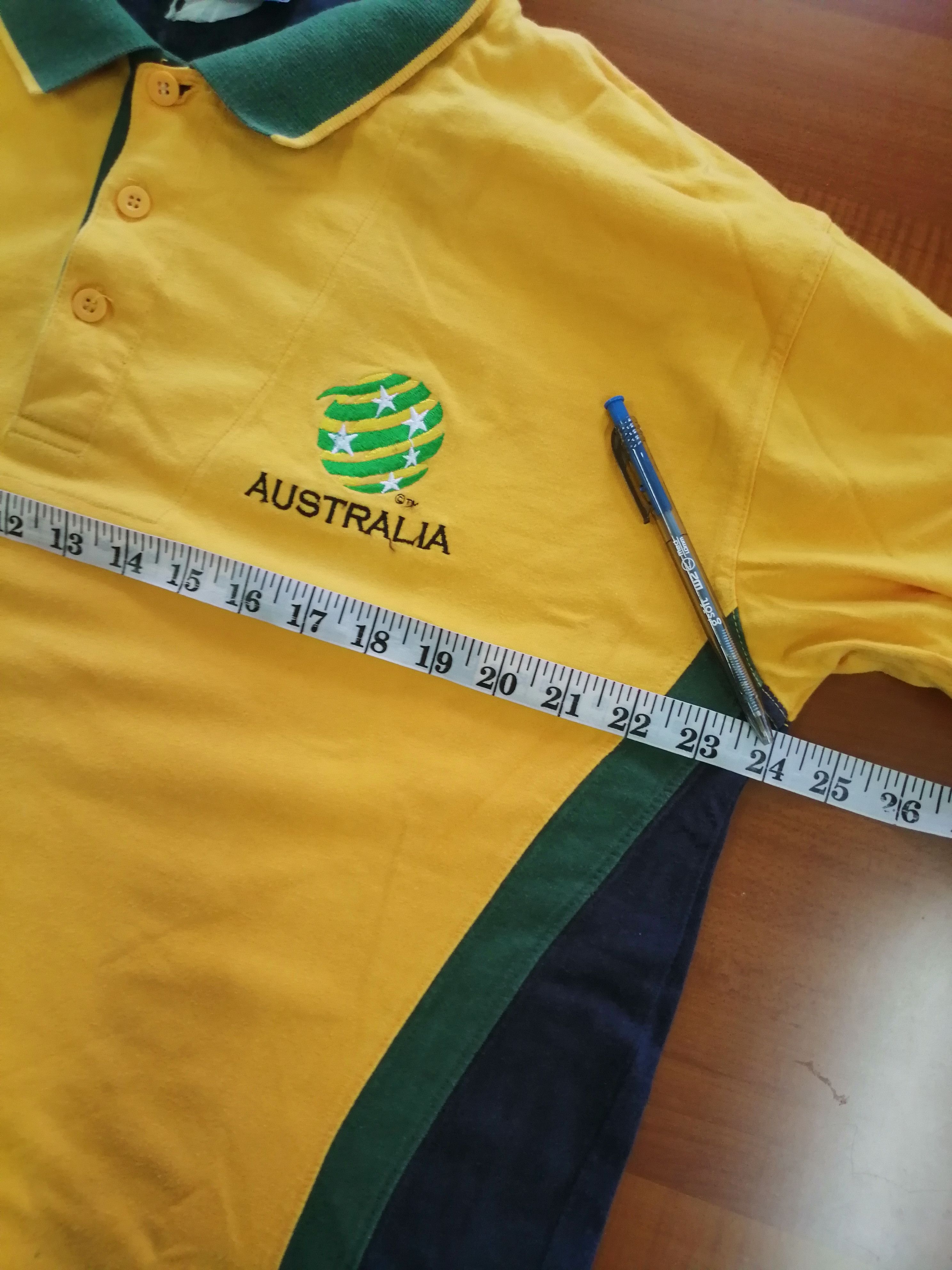 Vintage Copper Sports Australia Football Long Sleeve Shirt Size US L / EU 52-54 / 3 - 20 Thumbnail
