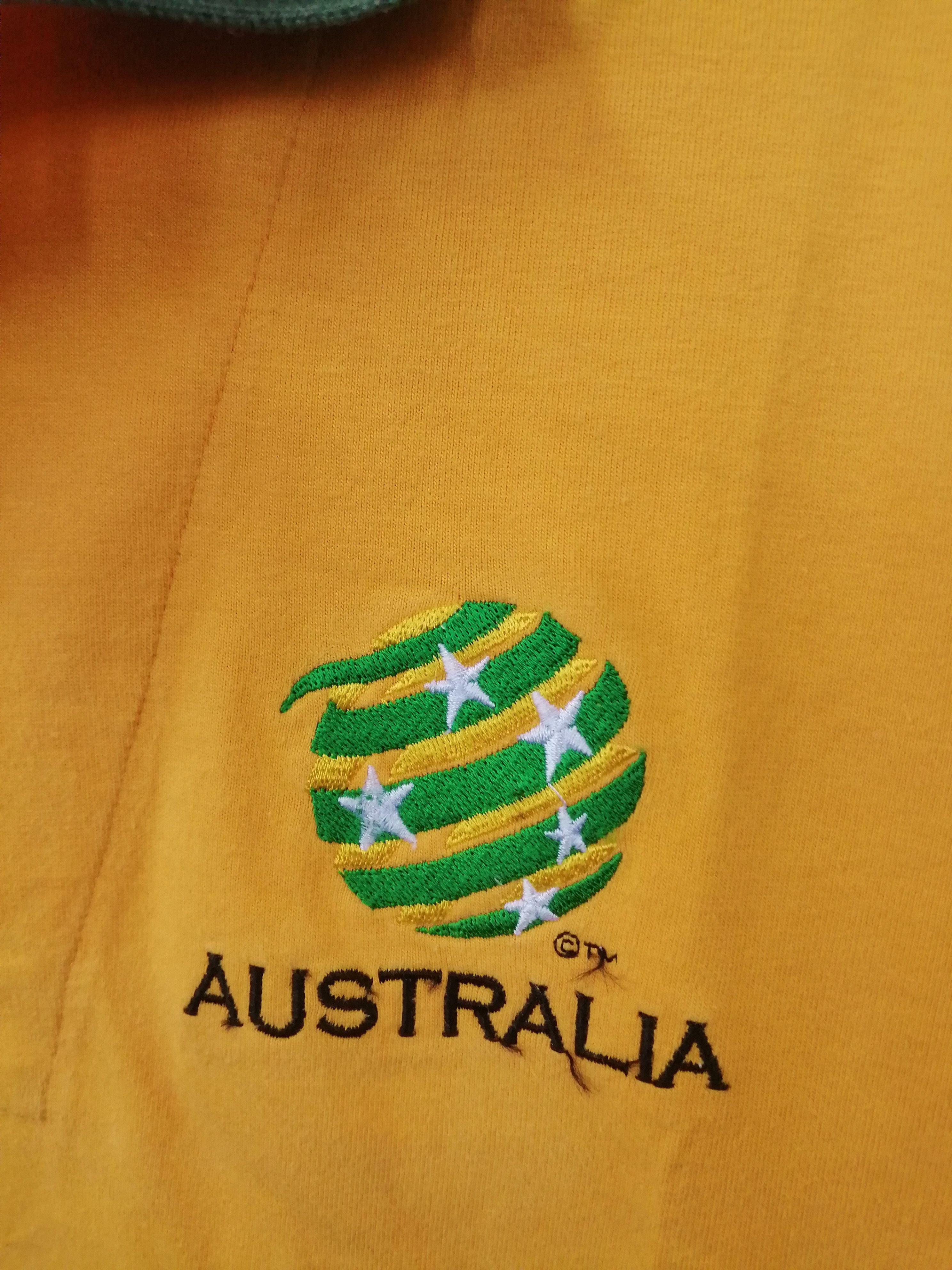 Vintage Copper Sports Australia Football Long Sleeve Shirt Size US L / EU 52-54 / 3 - 15 Thumbnail