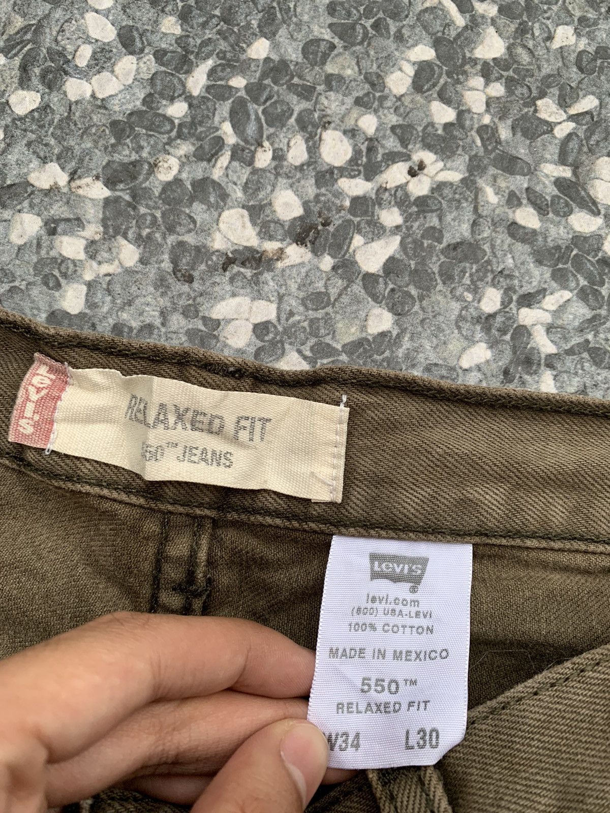 Levi's Vintage Levis 550 Denim Size US 34 / EU 50 - 5 Thumbnail