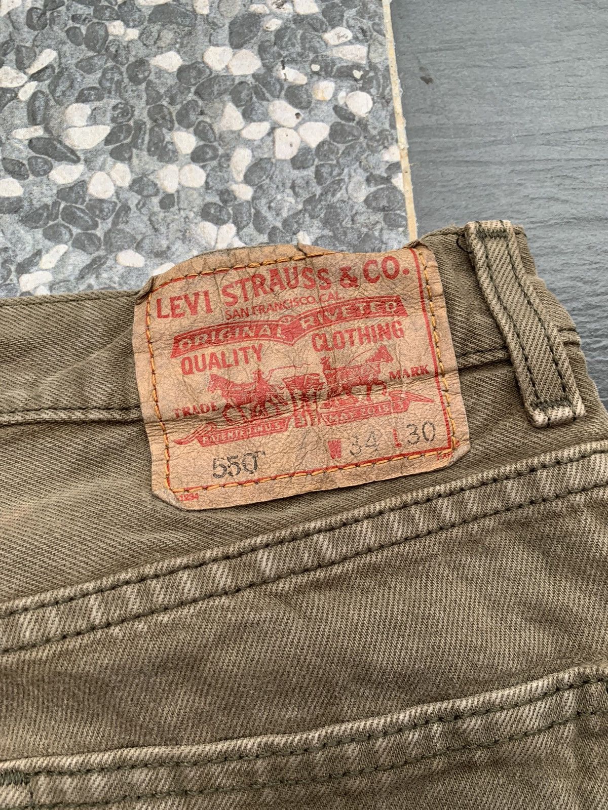 Levi's Vintage Levis 550 Denim Size US 34 / EU 50 - 10 Thumbnail