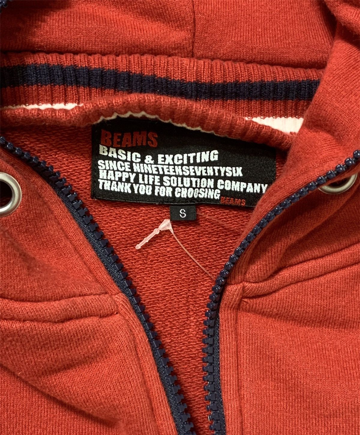 Beams Plus × Japanese Brand Rare Japanese Brand Beams Hoodie Full Zipper Size US M / EU 48-50 / 2 - 5 Thumbnail