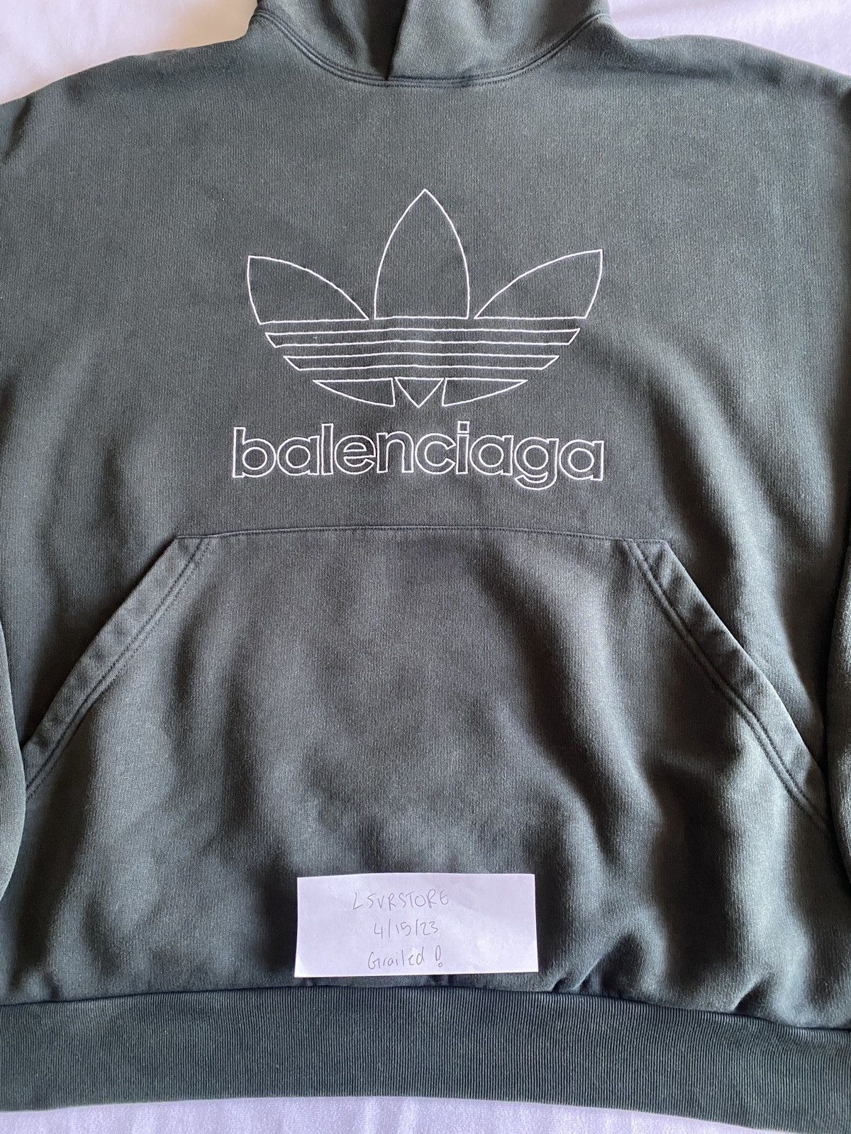 Balenciaga Adidas Hoodie | Grailed