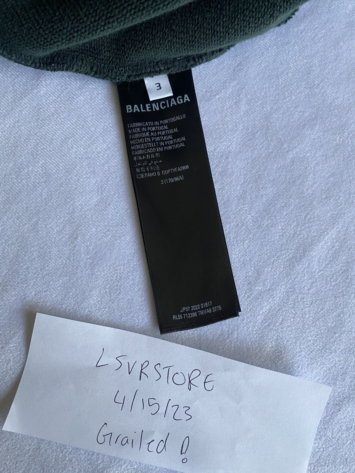 Adidas × Balenciaga Trefoil Long Sleeve Large Fit Oversized Hoodie 3 Gently Used Size US L / EU 52-54 / 3 - 4 Thumbnail