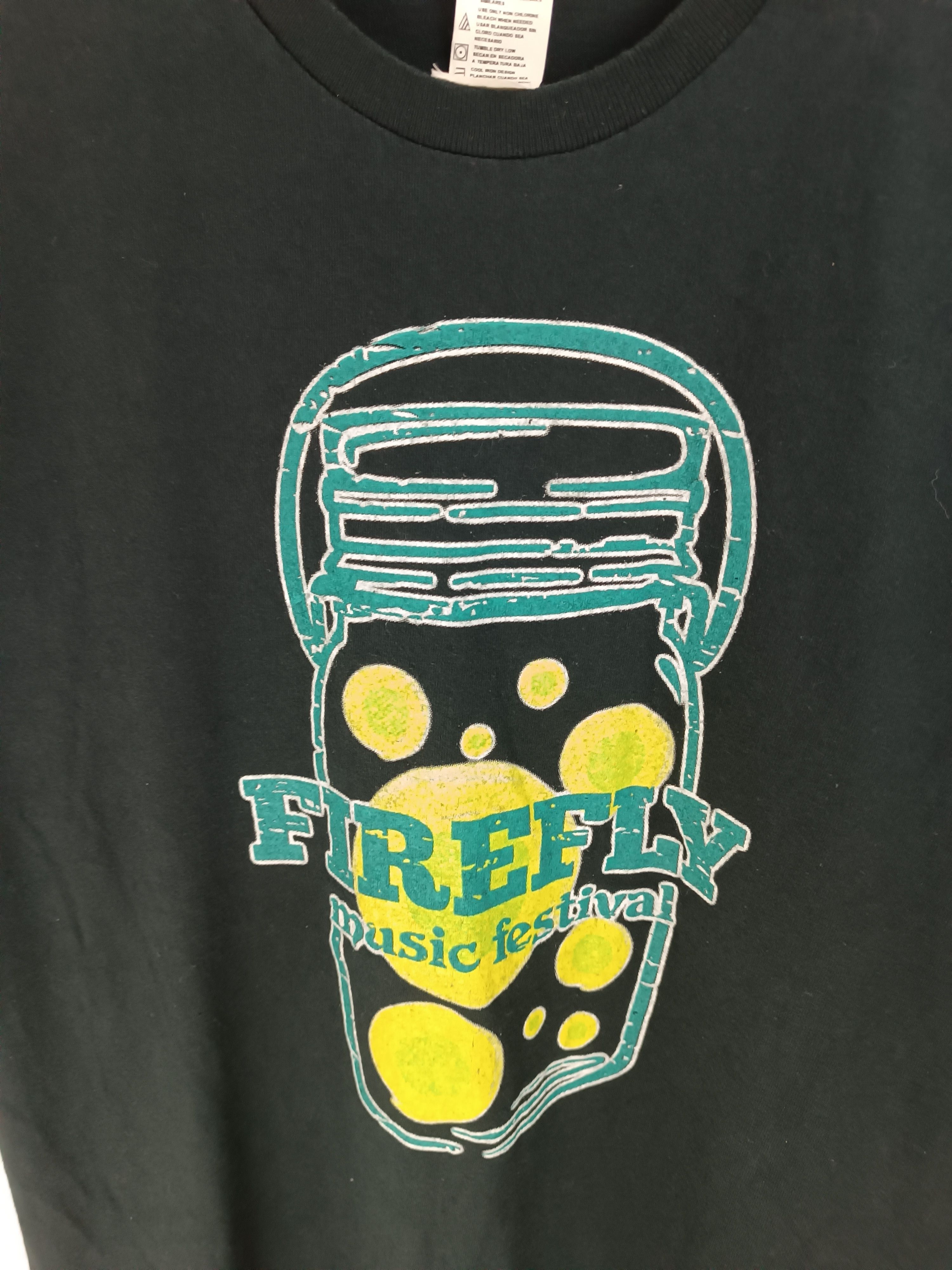 Band Tees VINTAGE FIREFLY 2015 MUSIC FESTIVAL (coachella lollapalooza) Size US L / EU 52-54 / 3 - 4 Thumbnail