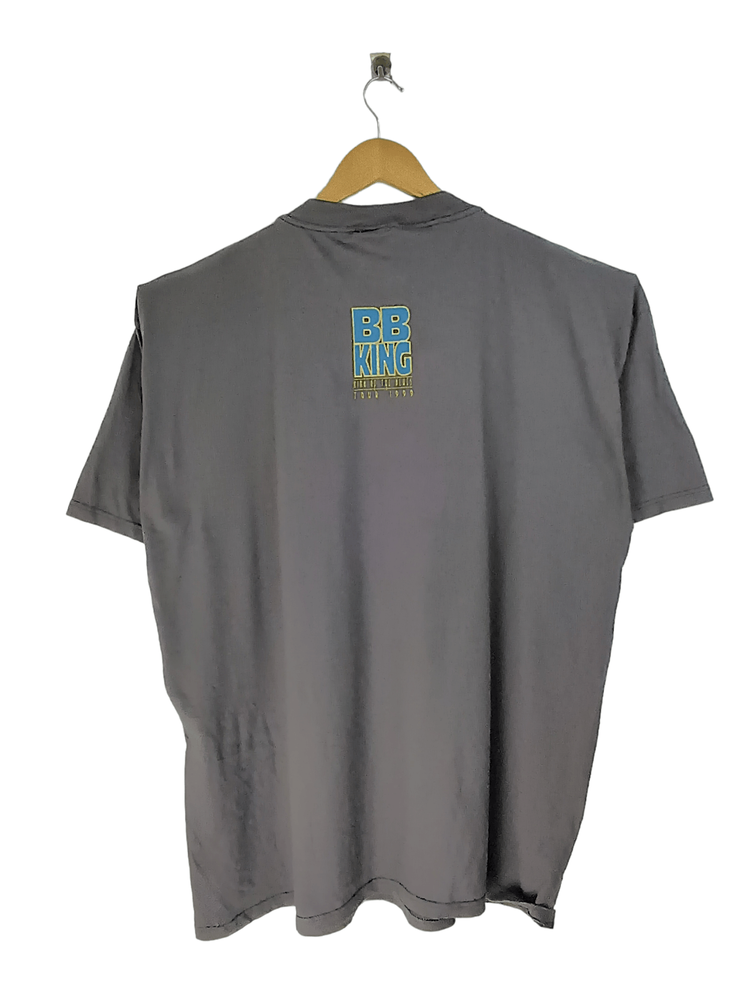 Band Tees VINTAGE 90'S BB KING (elvis hendrix santana stevie wonder) Size US XL / EU 56 / 4 - 2 Thumbnail
