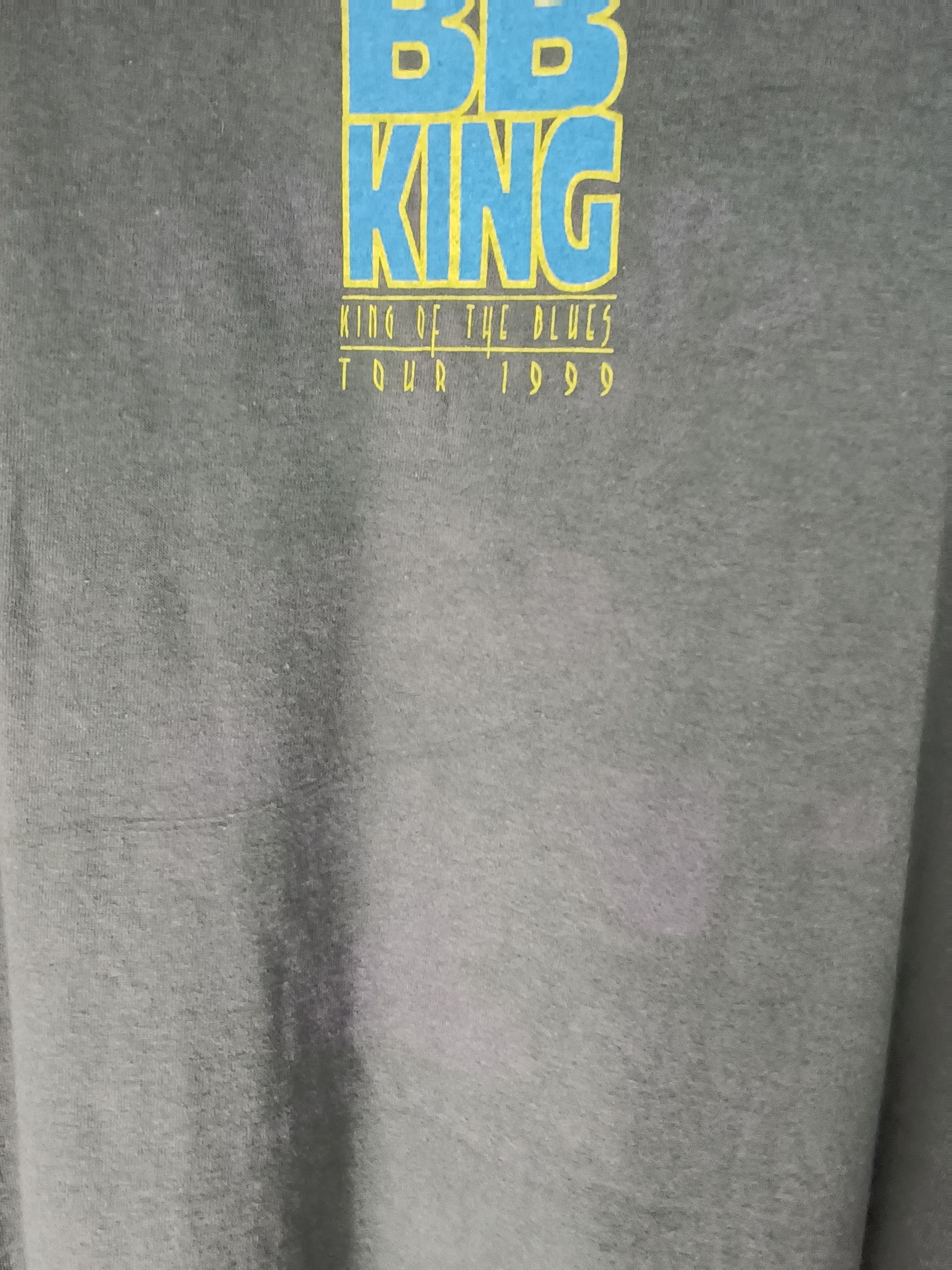 Band Tees VINTAGE 90'S BB KING (elvis hendrix santana stevie wonder) Size US XL / EU 56 / 4 - 7 Thumbnail