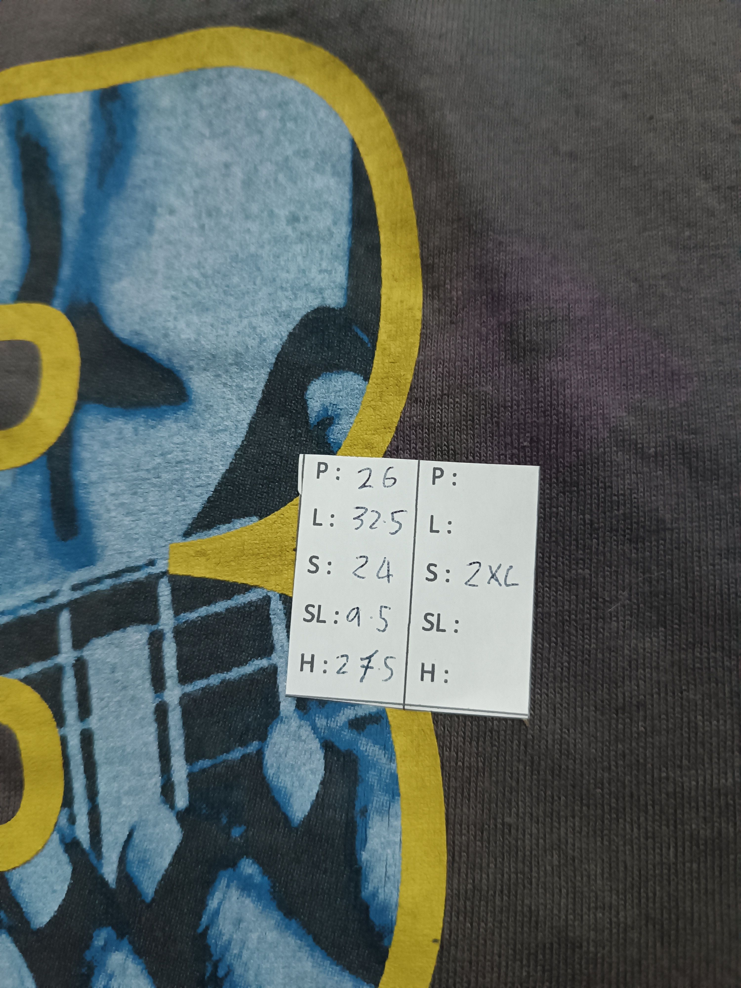 Band Tees VINTAGE 90'S BB KING (elvis hendrix santana stevie wonder) Size US XL / EU 56 / 4 - 8 Thumbnail
