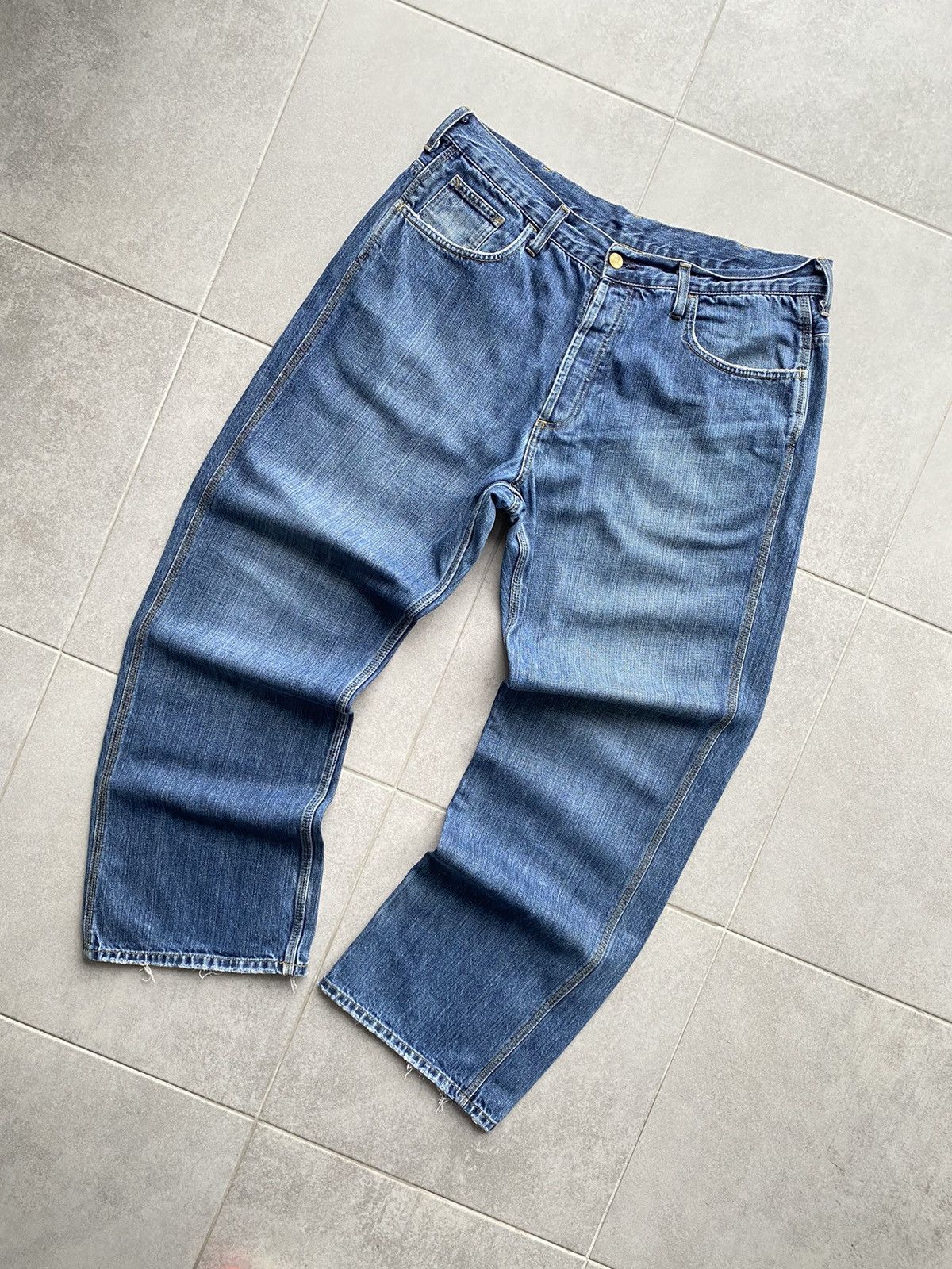 Carhartt Vintage Y2K Carhartt Jeans Blue Denim Size US 36 / EU 52 - 7 Thumbnail