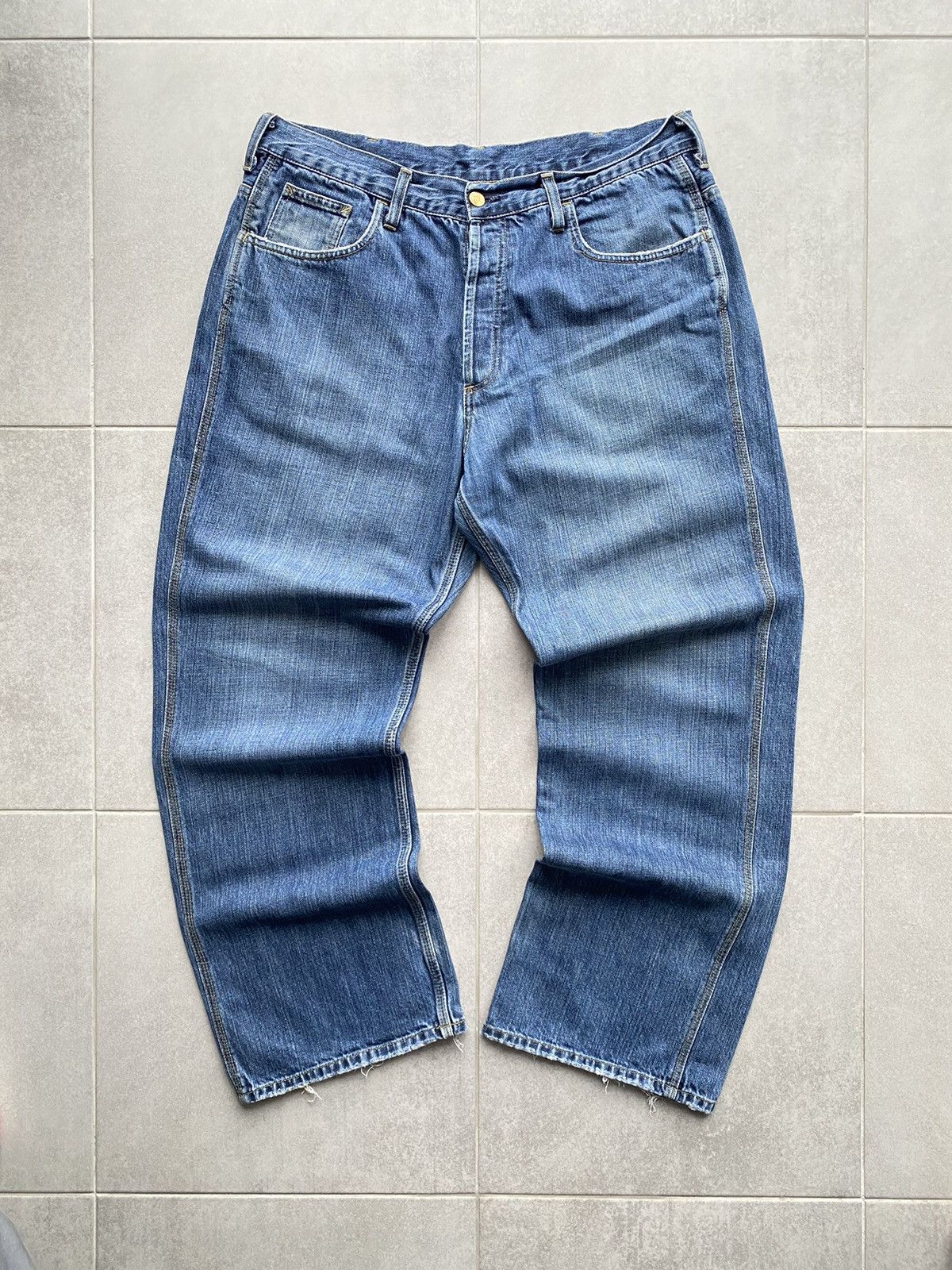 Carhartt Vintage Y2K Carhartt Jeans Blue Denim Size US 36 / EU 52 - 6 Thumbnail