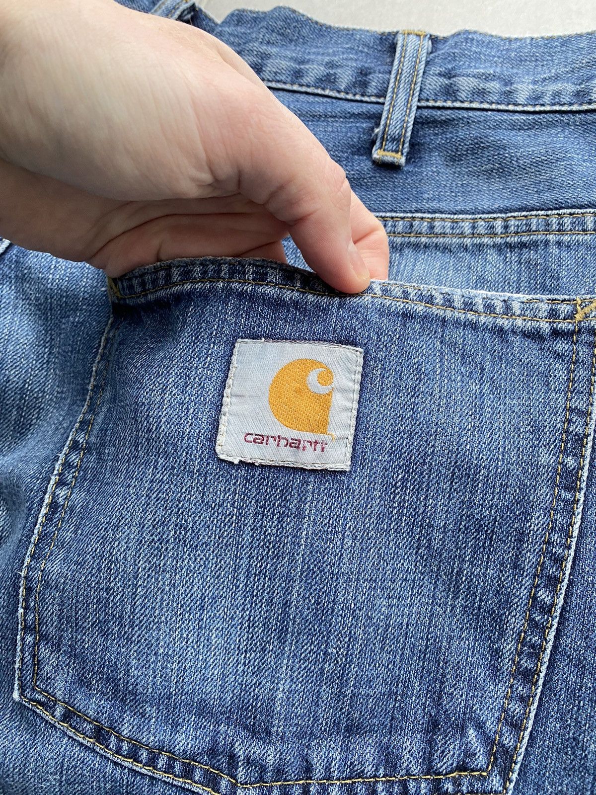 Carhartt Vintage Y2K Carhartt Jeans Blue Denim Size US 36 / EU 52 - 4 Thumbnail
