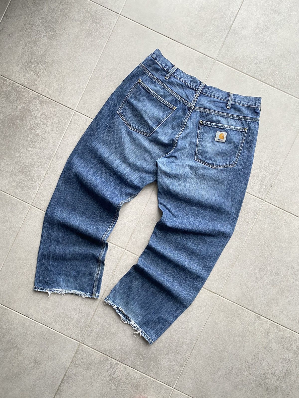 Carhartt Vintage Y2K Carhartt Jeans Blue Denim Size US 36 / EU 52 - 1 Thumbnail