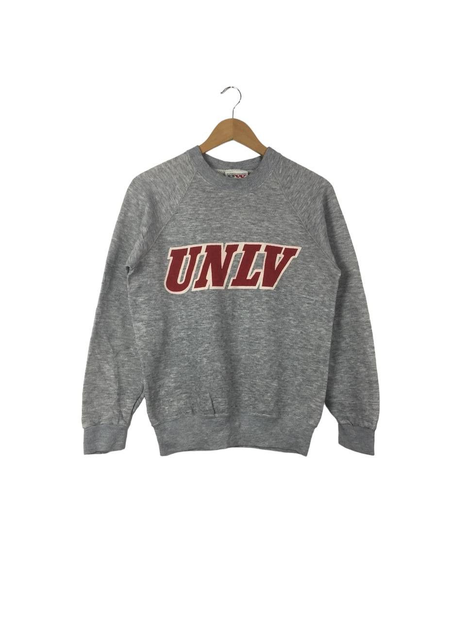 Vintage UNLV Rebels University Of Nevada Raglan Sweatshirt
