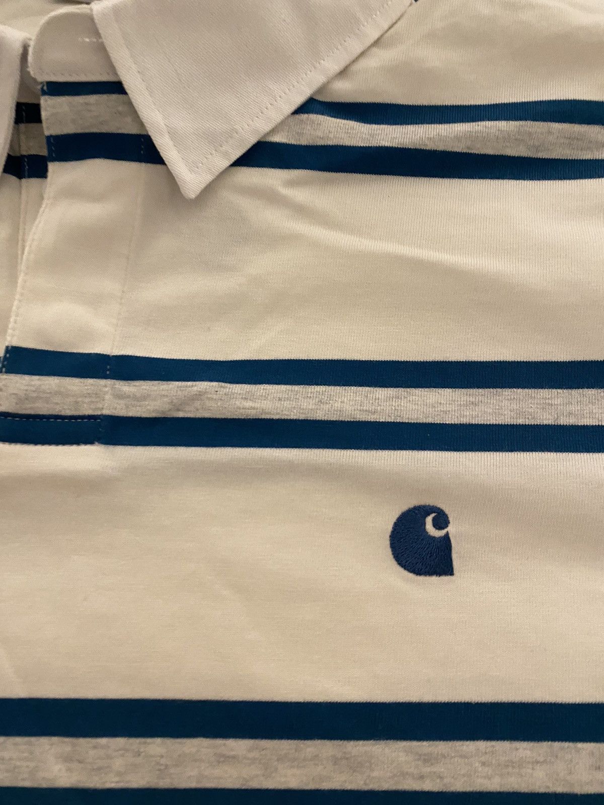 Carhartt Wip Carhartt WIP Tork Stripe Rugby Shirt NWT Size US XXL / EU 58 / 5 - 6 Thumbnail