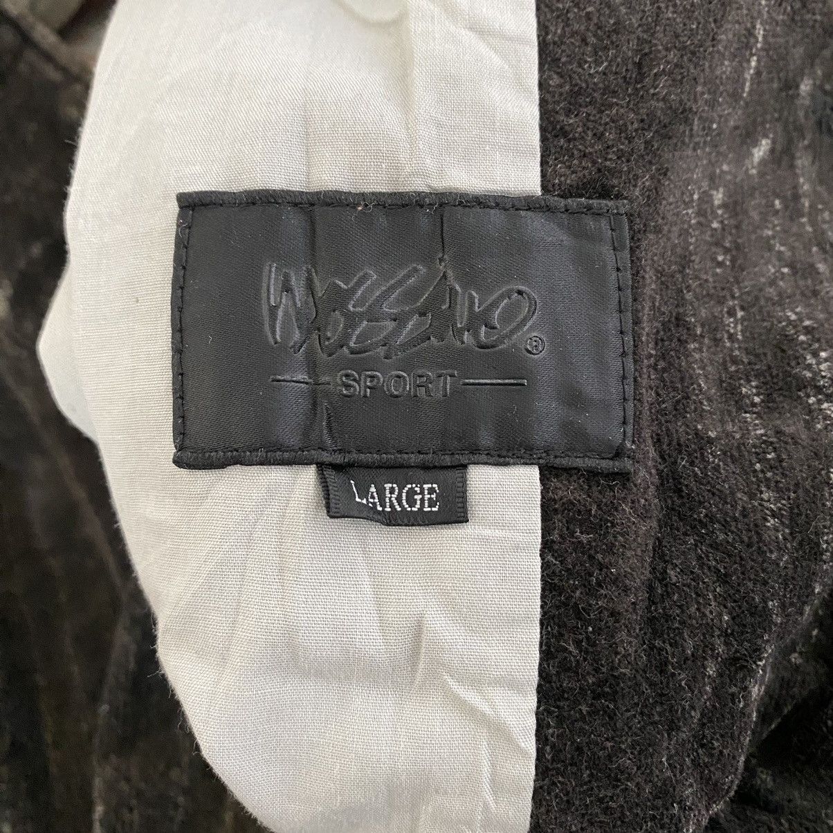 Mossimo Vintage Mossimo Sport Faded Black Distressed Jacket Size L / US 10 / IT 46 - 11 Thumbnail