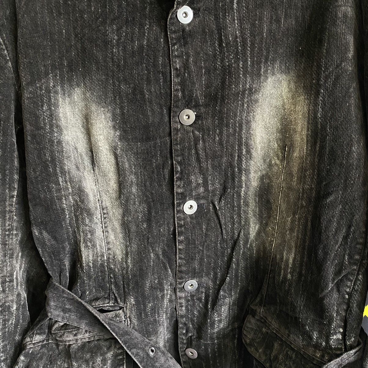 Mossimo Vintage Mossimo Sport Faded Black Distressed Jacket Size L / US 10 / IT 46 - 2 Thumbnail