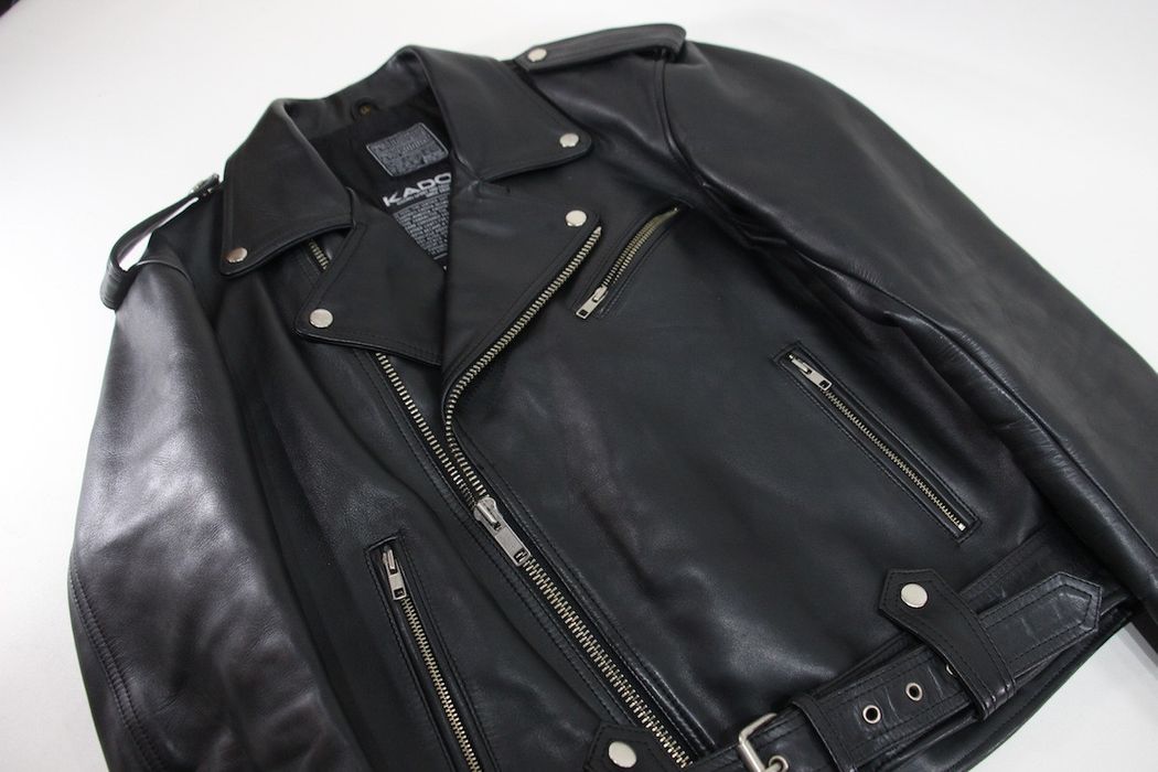 Japanese Brand Kadoya Biker Jacket | Grailed