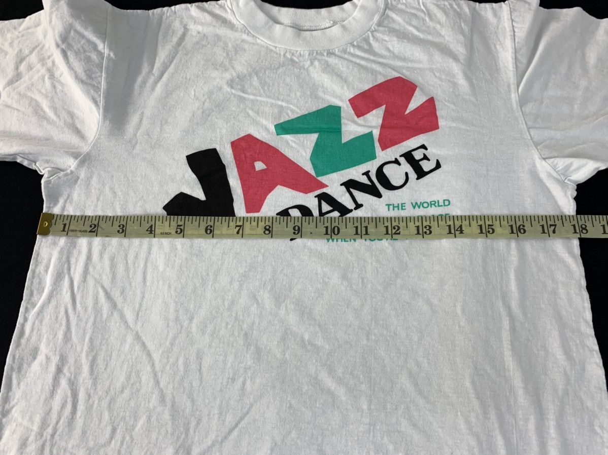Japanese Brand Vintage 80s 90s Jazz Dance Spell Out Thin Tee Size S / US 4 / IT 40 - 9 Thumbnail