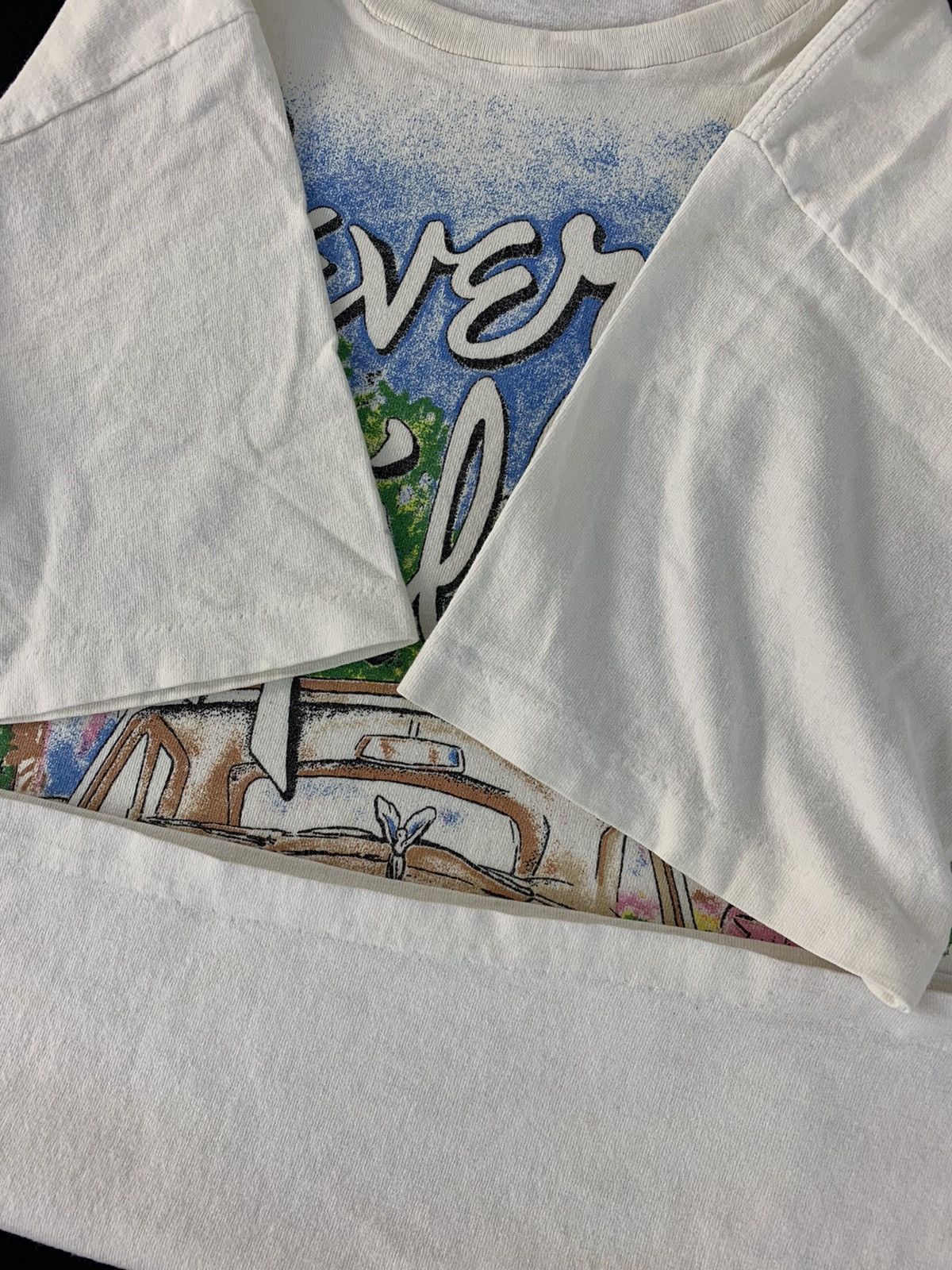 Vintage 90s 1987 Alamo Design Beverly Hills Big Graphic Screen Tee Size US S / EU 44-46 / 1 - 5 Thumbnail