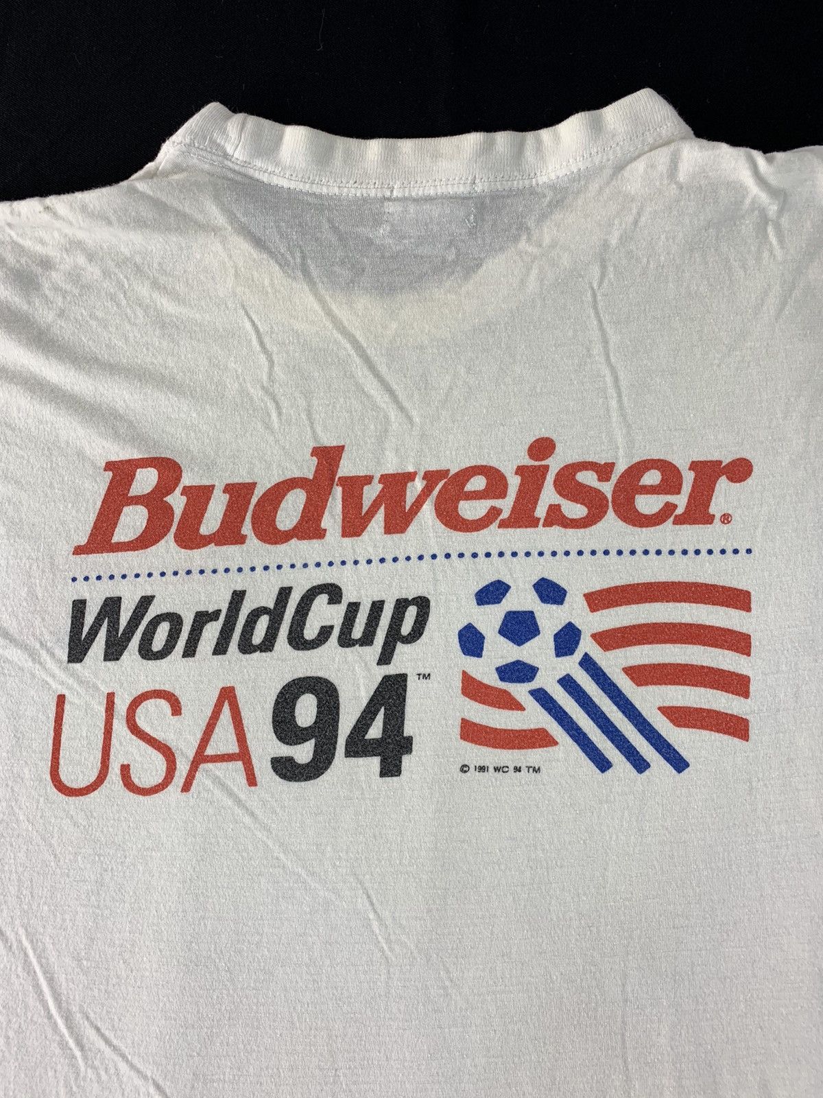 Budweiser 90s Budweiser Fifa World Cup Usa 1994 Big Screen Fits S M Size US M / EU 48-50 / 2 - 2 Thumbnail