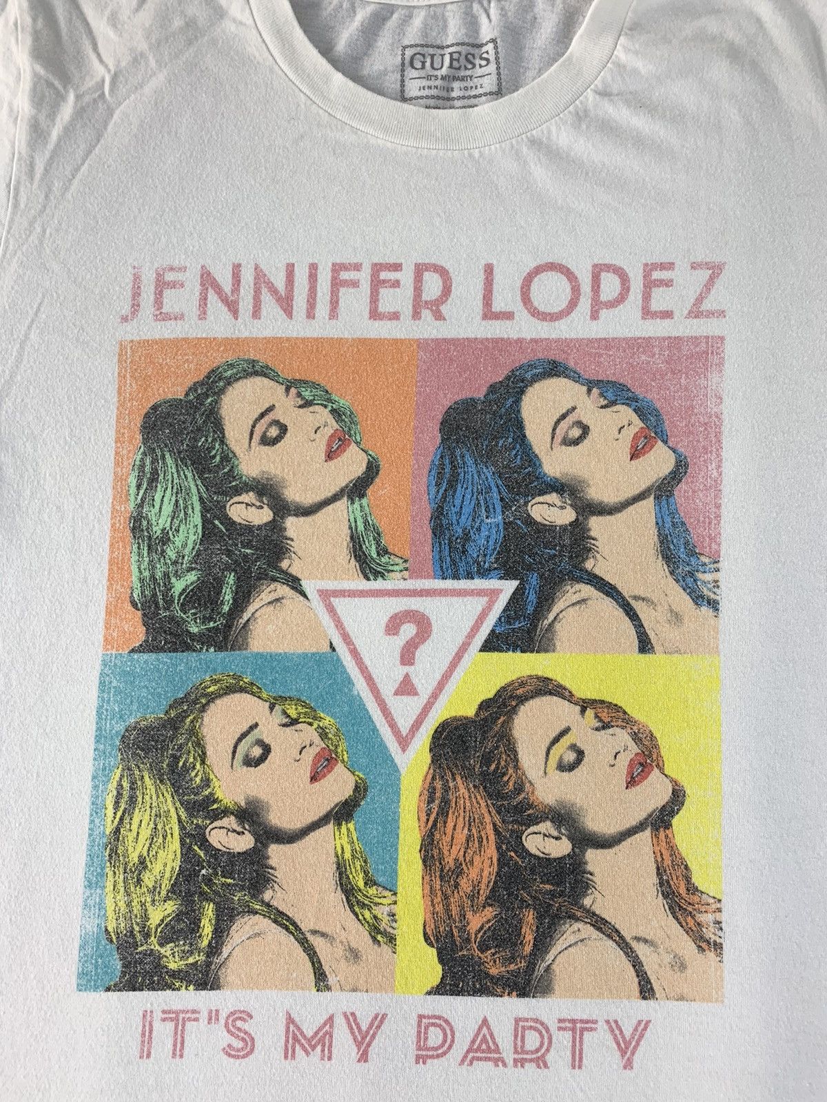 Guess Guess X Jennifer Lopez Its My Party Us Tour Big Screen Tee Size US S / EU 44-46 / 1 - 3 Thumbnail