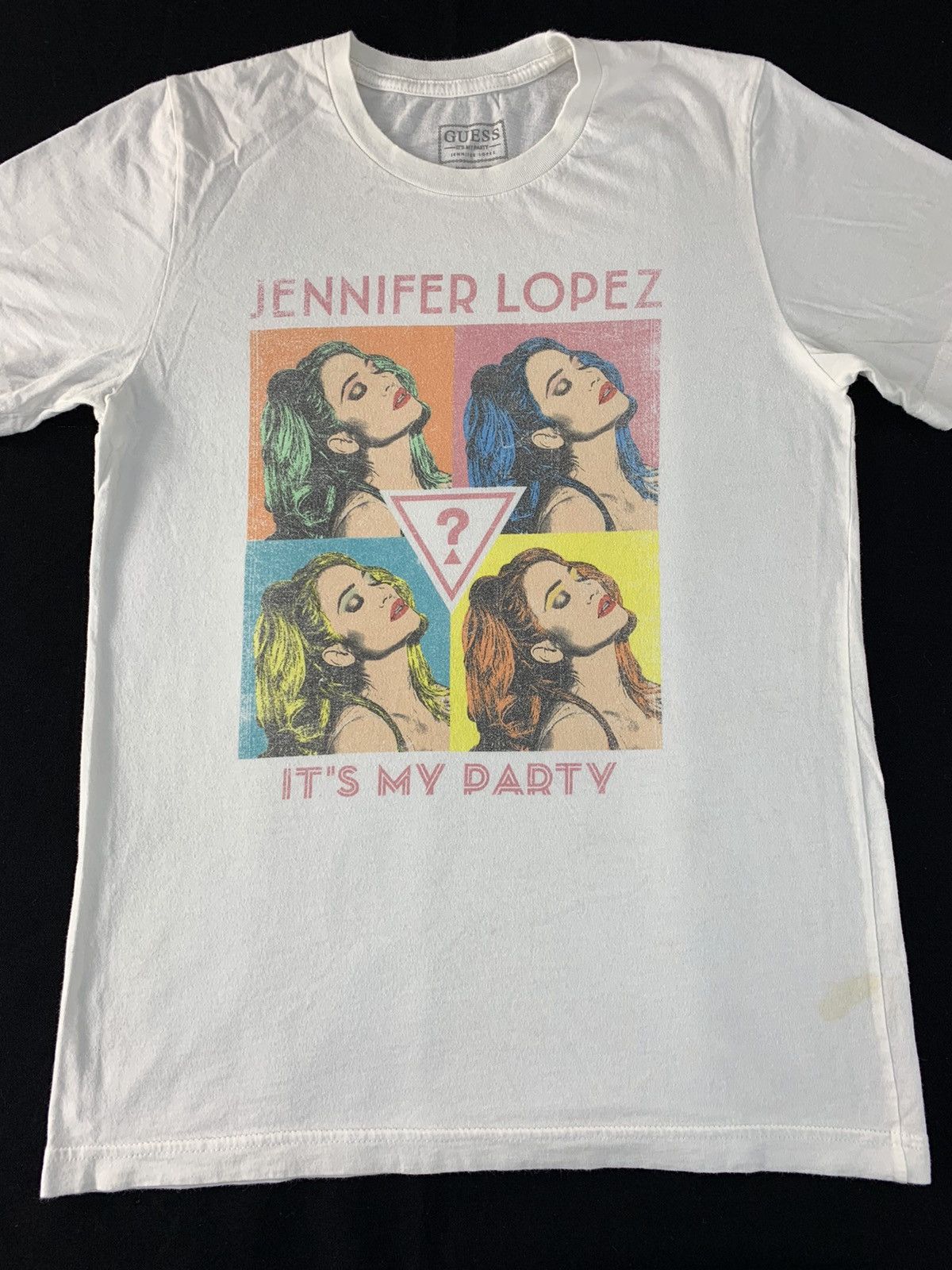 Guess Guess X Jennifer Lopez Its My Party Us Tour Big Screen Tee Size US S / EU 44-46 / 1 - 1 Thumbnail