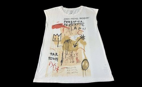 Jean-Michel Basquiat SPRZNY Jean Michel Basquiat Per Capita Pop Art Sleeveless Size M / US 6-8 / IT 42-44 - 1 Thumbnail