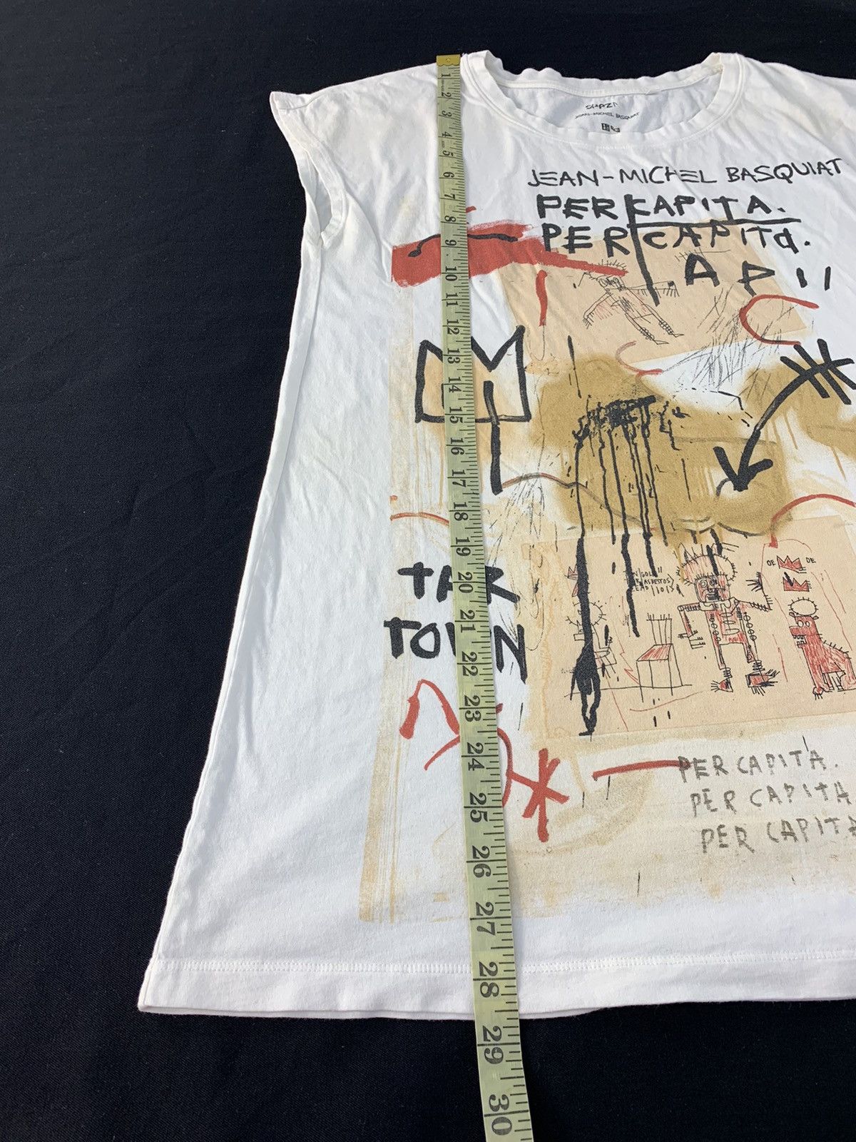 Jean-Michel Basquiat SPRZNY Jean Michel Basquiat Per Capita Pop Art Sleeveless Size M / US 6-8 / IT 42-44 - 9 Thumbnail