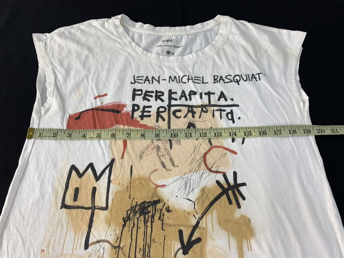 Jean-Michel Basquiat SPRZNY Jean Michel Basquiat Per Capita Pop Art Sleeveless Size M / US 6-8 / IT 42-44 - 8 Thumbnail