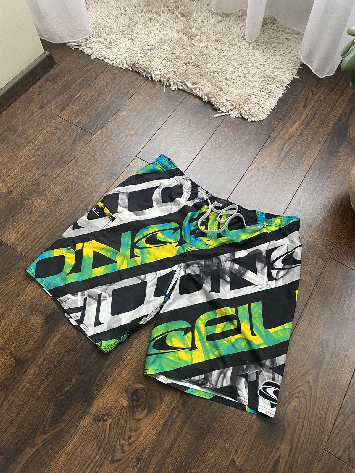 Oneill × Surf Style × Vintage Vintage 90’s Oneill Surfwear Swim Shorts ...
