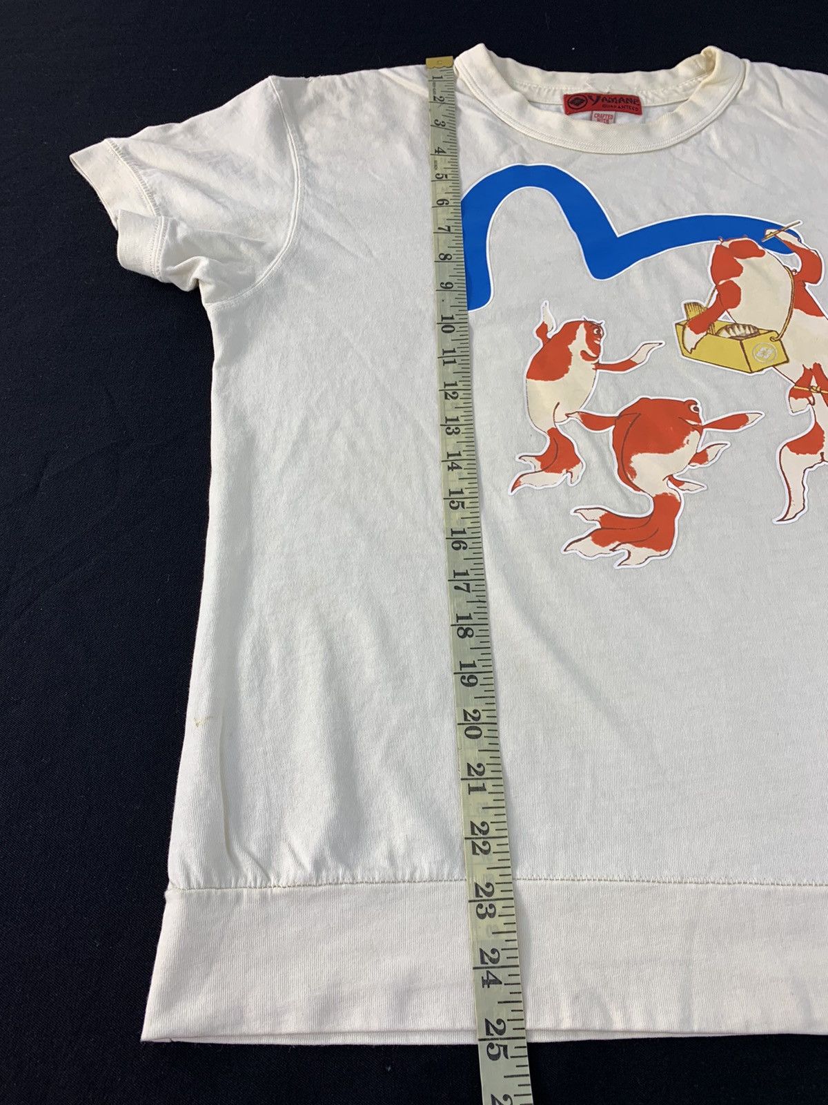Evisu Evisu Yamane Guaranteed Stevie Kau Made Koi Fish Tee Size L / US 10 / IT 46 - 10 Thumbnail