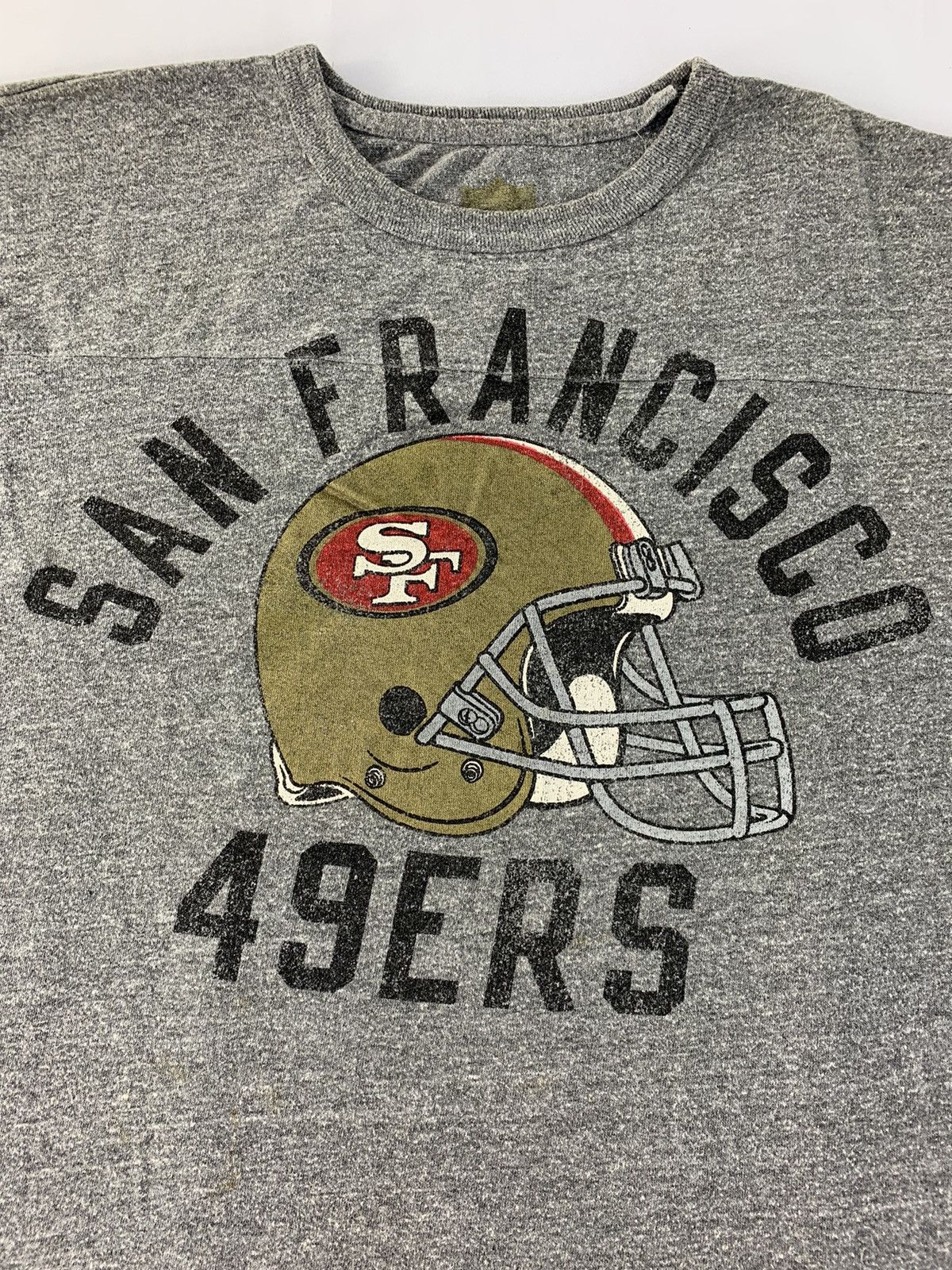NFL Hype NFL San Francisco 49ers Striped Sleeve Crewneck Tee Size US L / EU 52-54 / 3 - 3 Thumbnail
